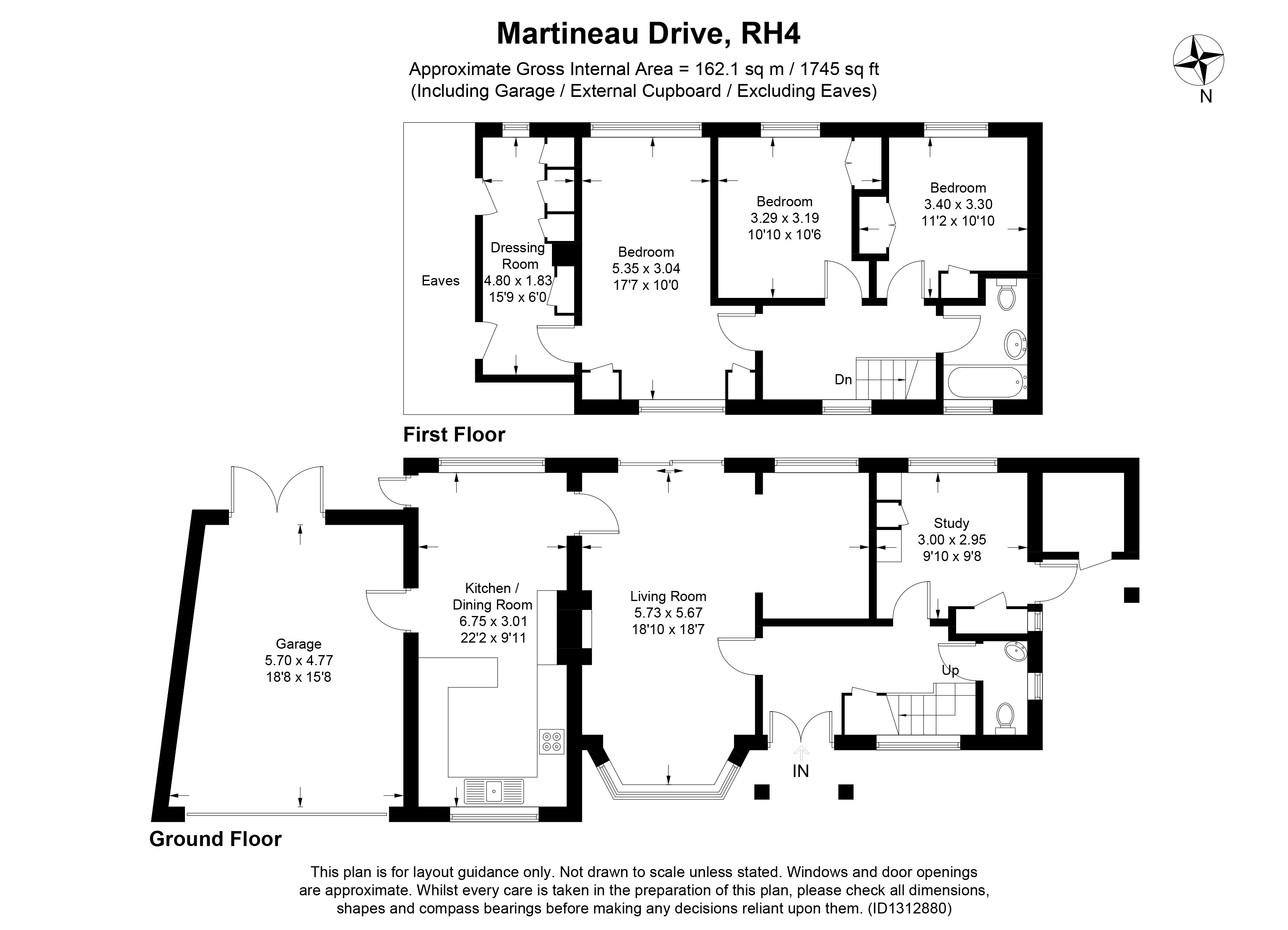 Southwood, Martineau Drive, Dorking floorplan