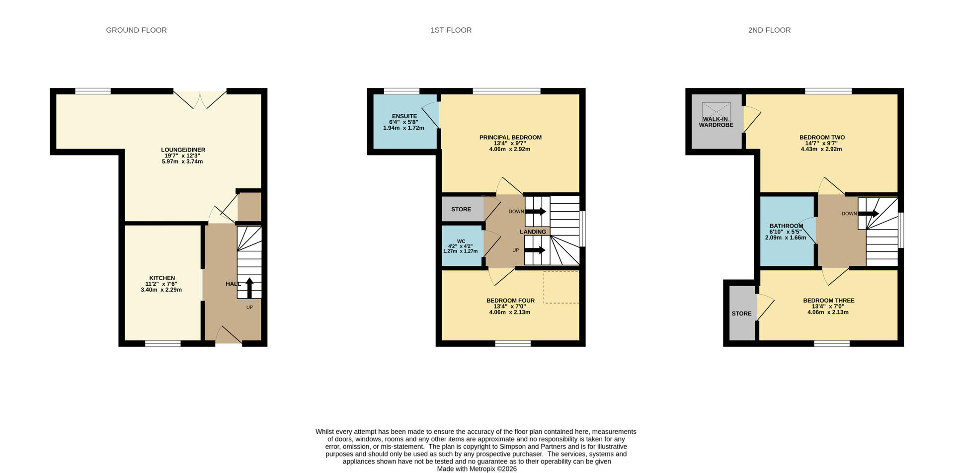 8 The Old Flour Mills, Mill Road, St. Neots floorplan