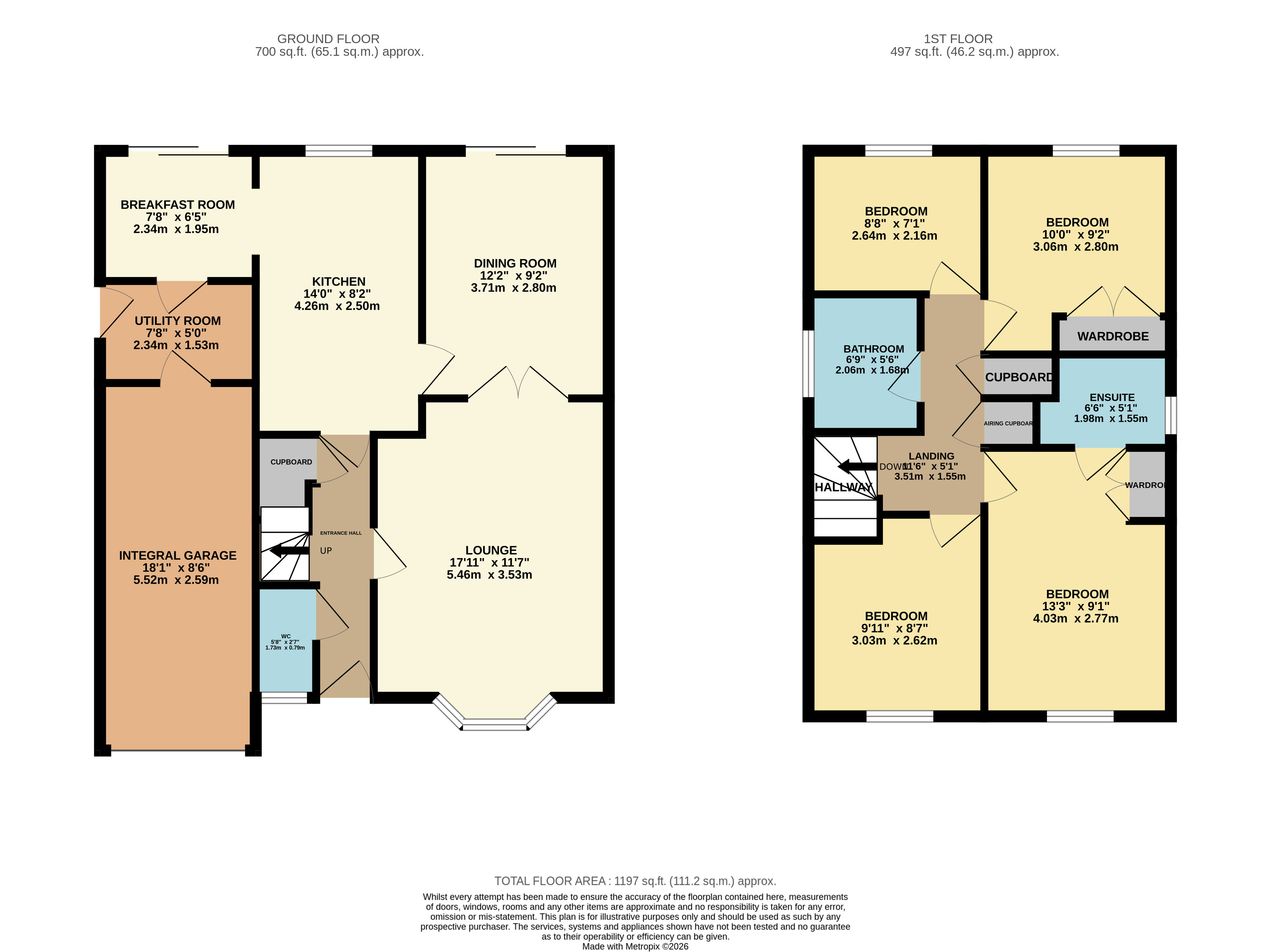 14, Millers Way, Dunstable floorplan