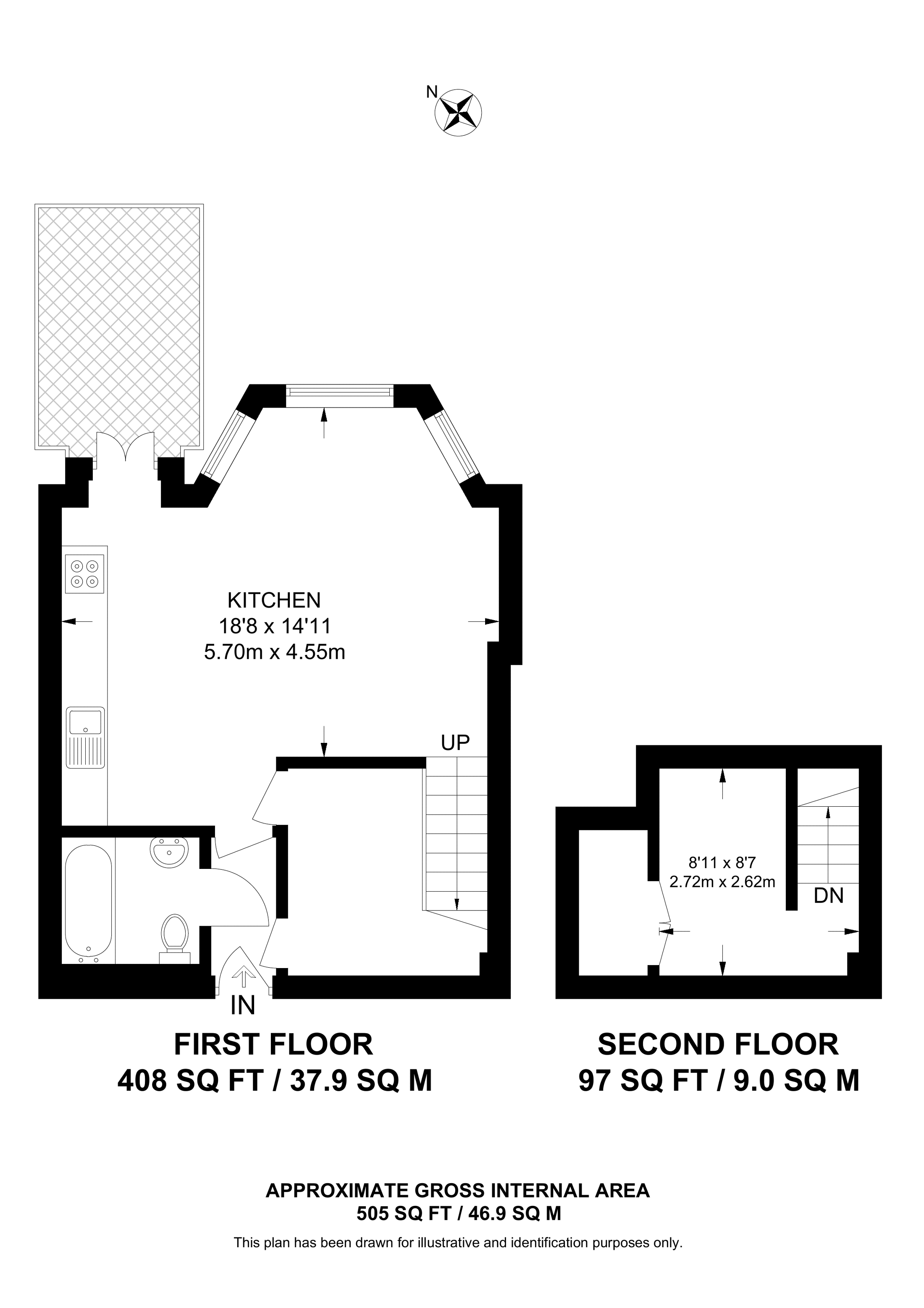Nevern Road, Earls Court floorplan