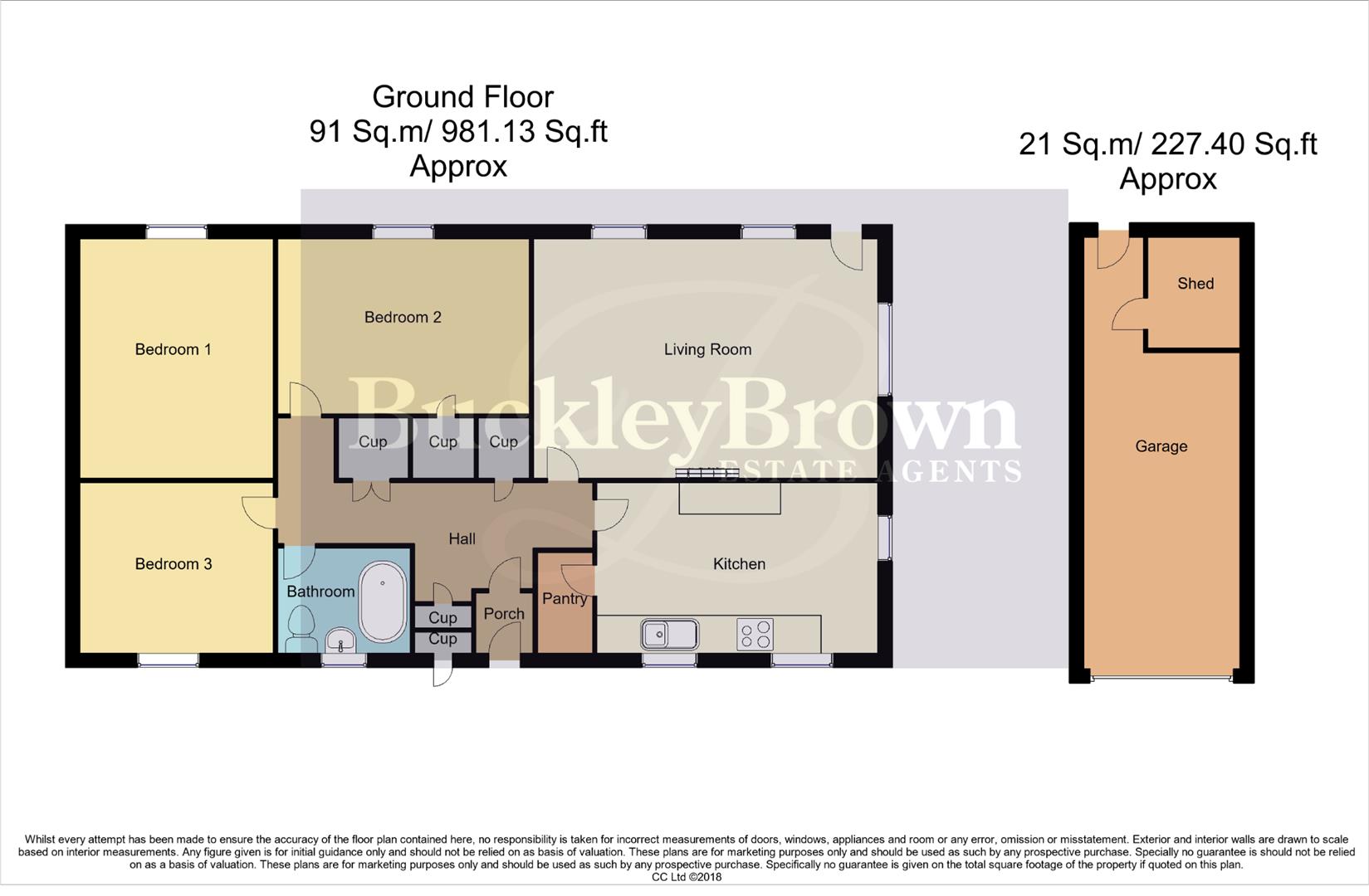 Cottage 2, Newark floorplan