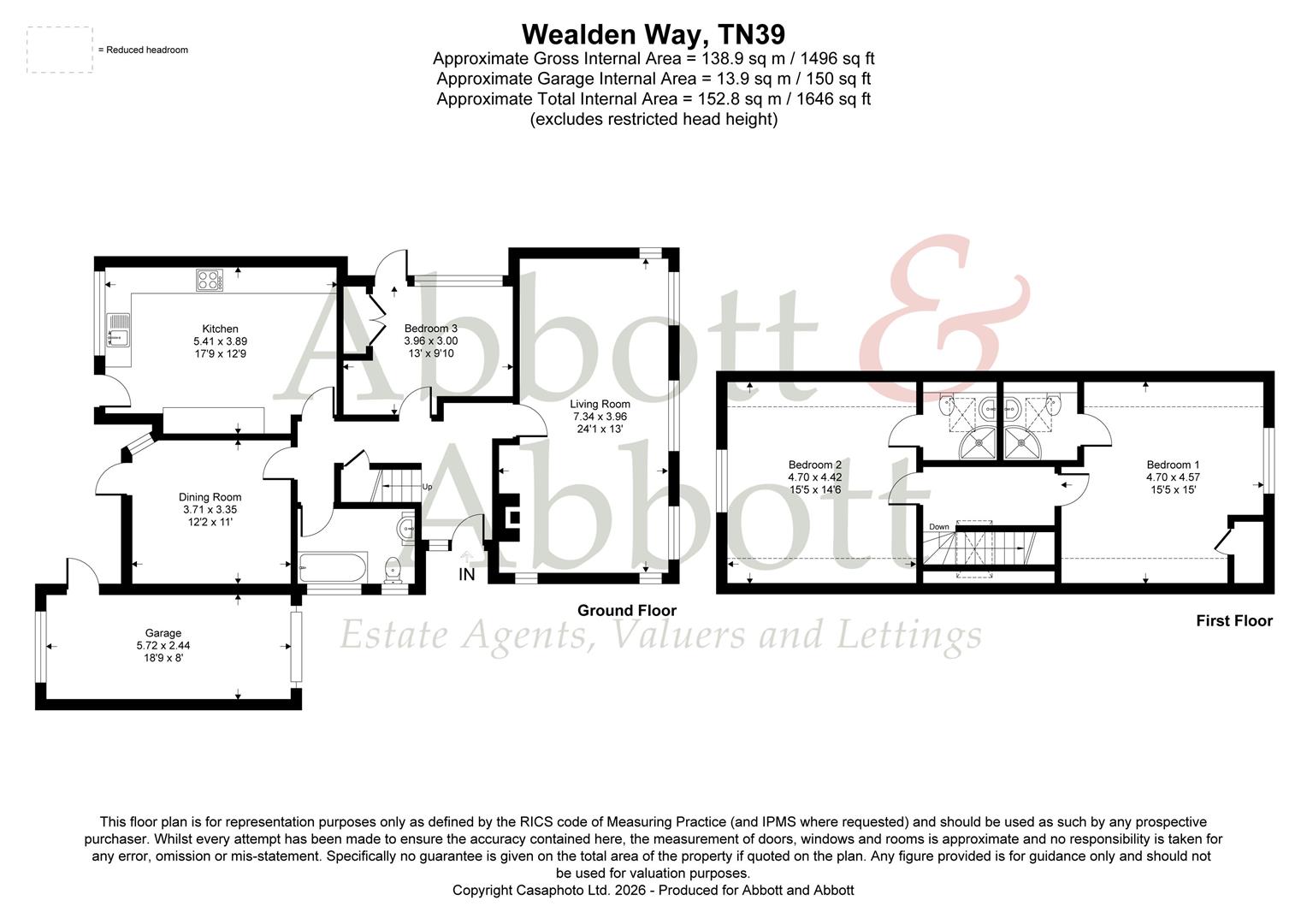 20, Wealden Way, Bexhill-On-Sea floorplan