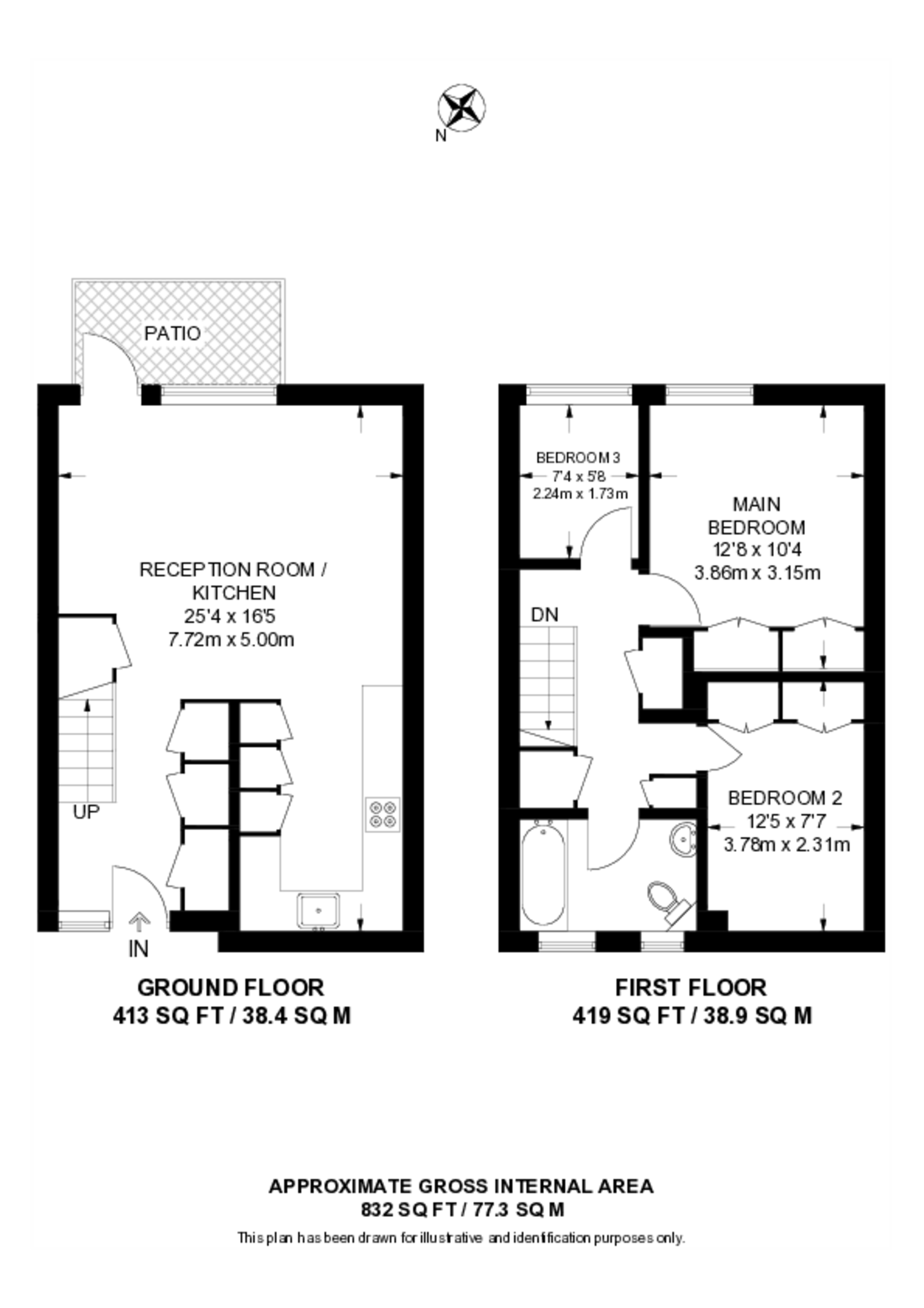 Mona Road, Nunhead floorplan