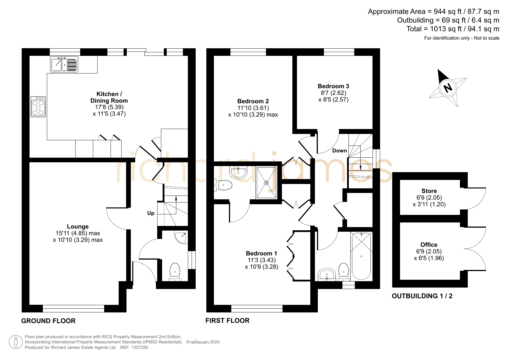 7, Pythouse Close, Swindon floorplan