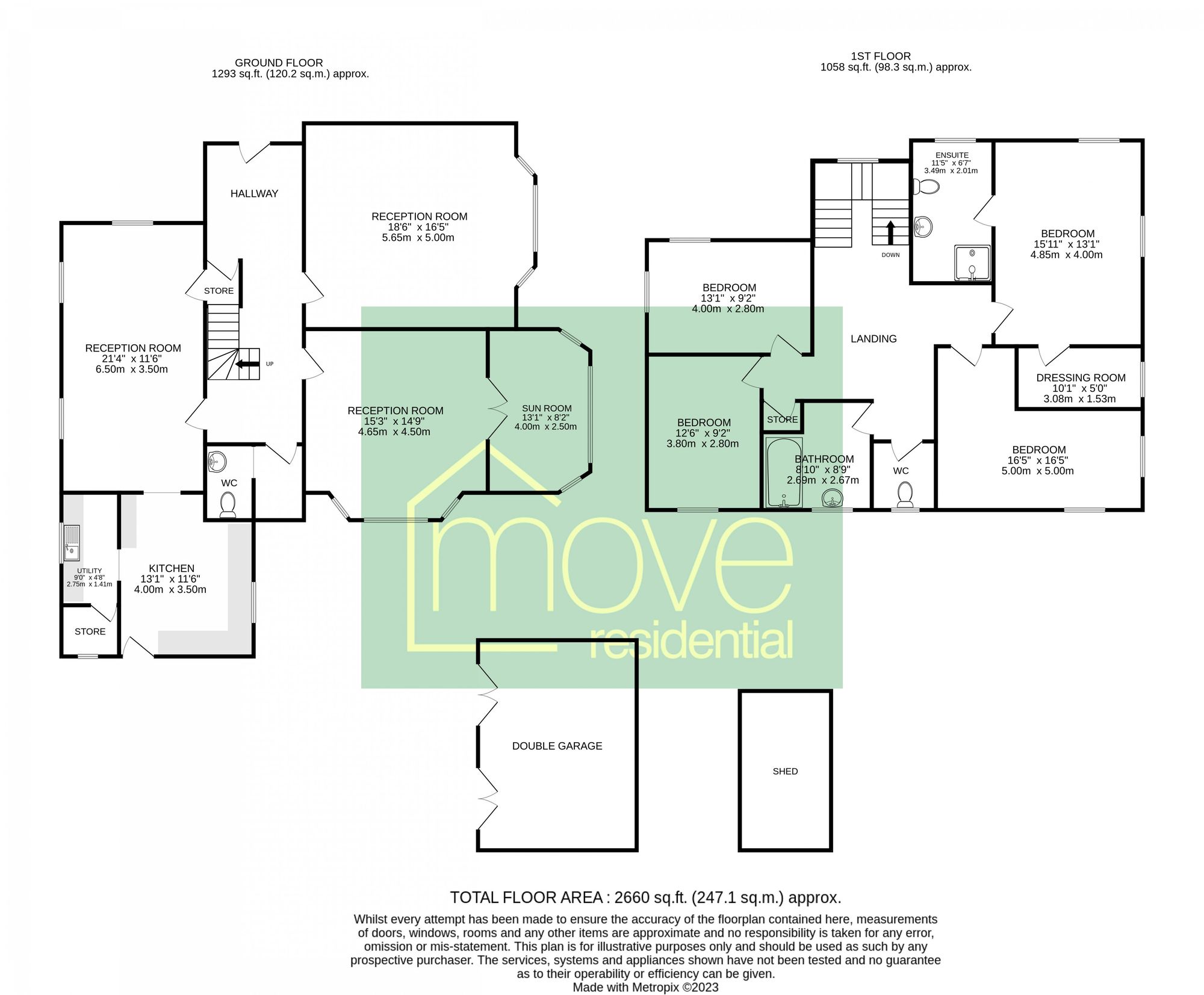 1 Vyner Road South, Prenton floorplan