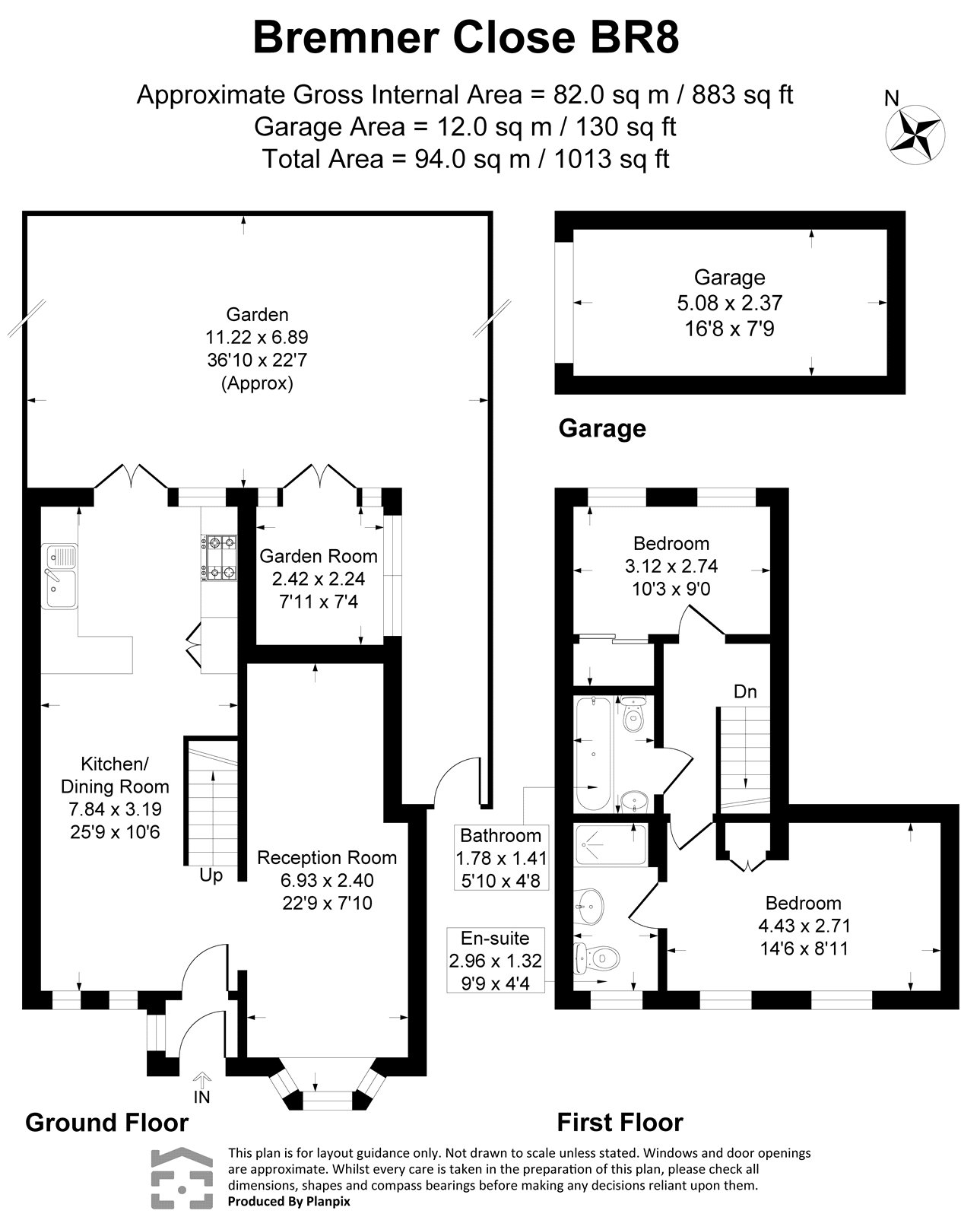 18, Bremner Close, Kent floorplan