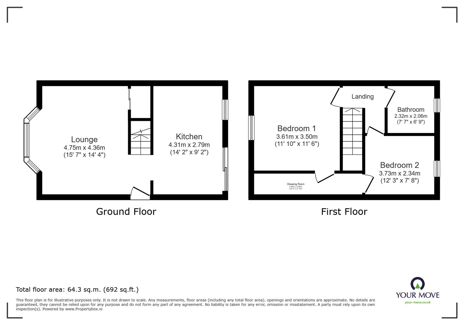 20, Grange Road, Goole floorplan