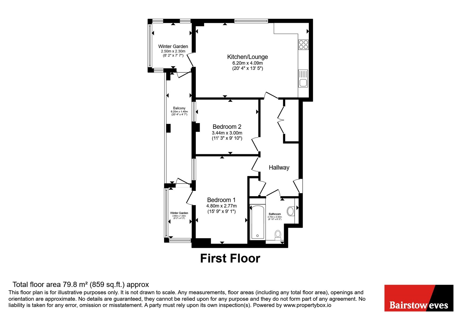 Purley Way, Croydon floorplan