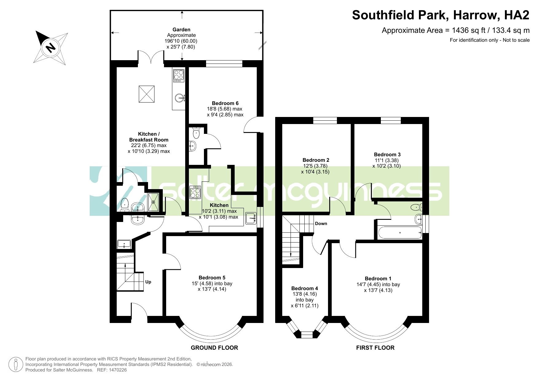 32, Southfield Park, North Harrow floorplan