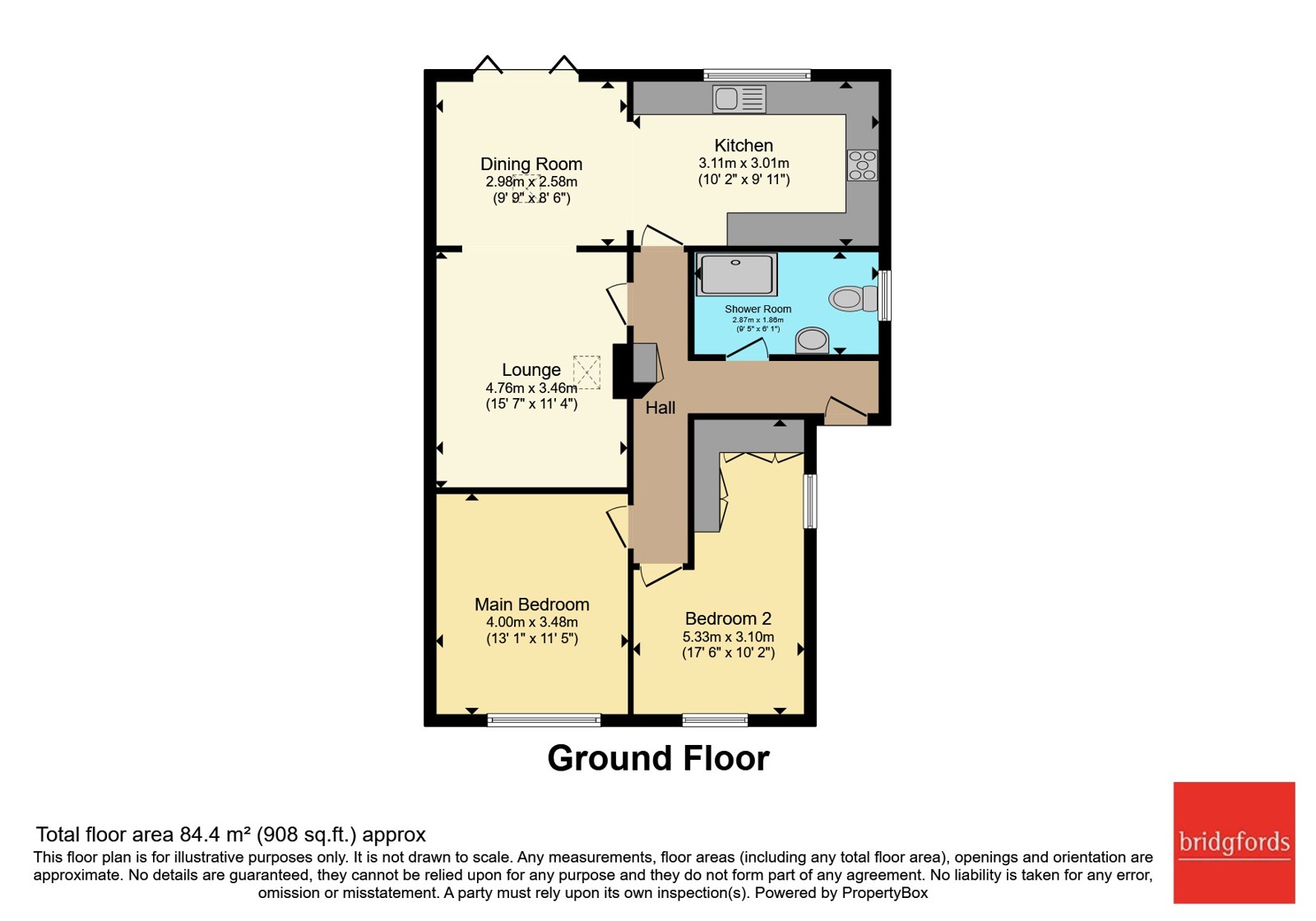 22, Howard Crescent, Wakefield floorplan