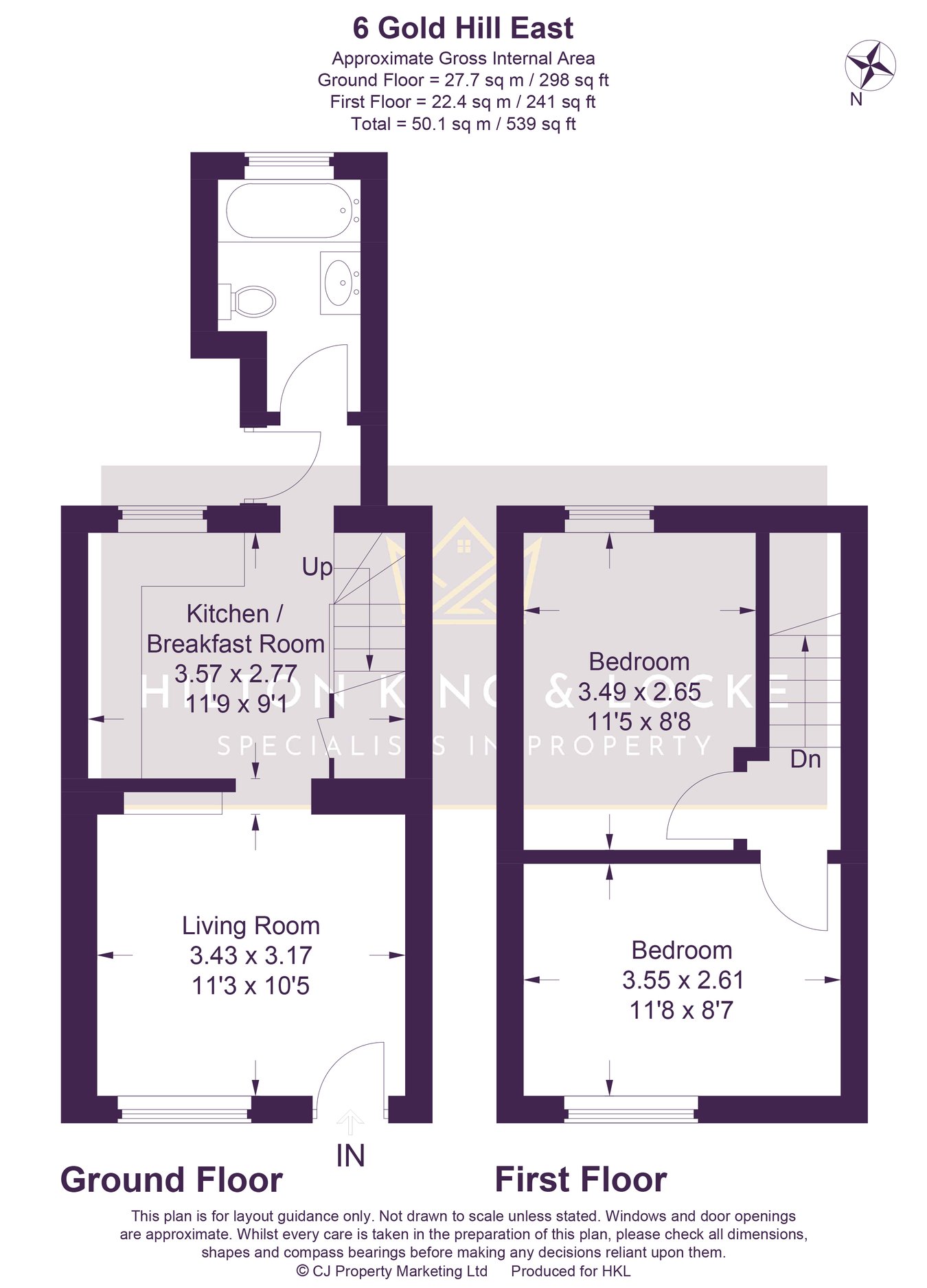6, Gold Hill East, Gerrards Cross floorplan