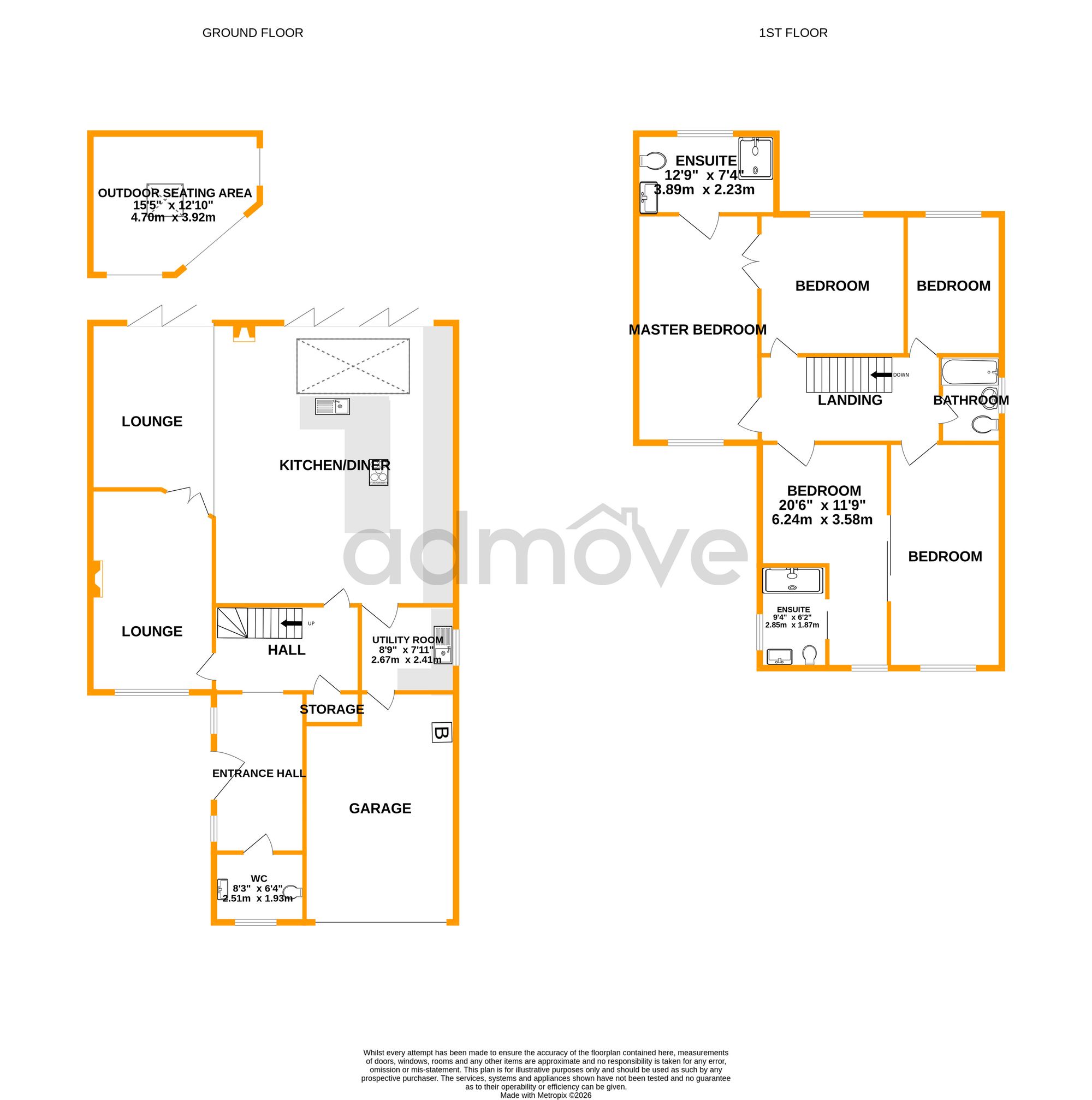 37 Thorntree Green, Warrington floorplan