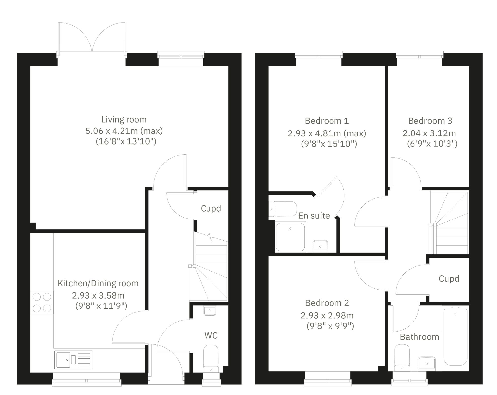 8 Pinkney Gardens, Ipswich floorplan