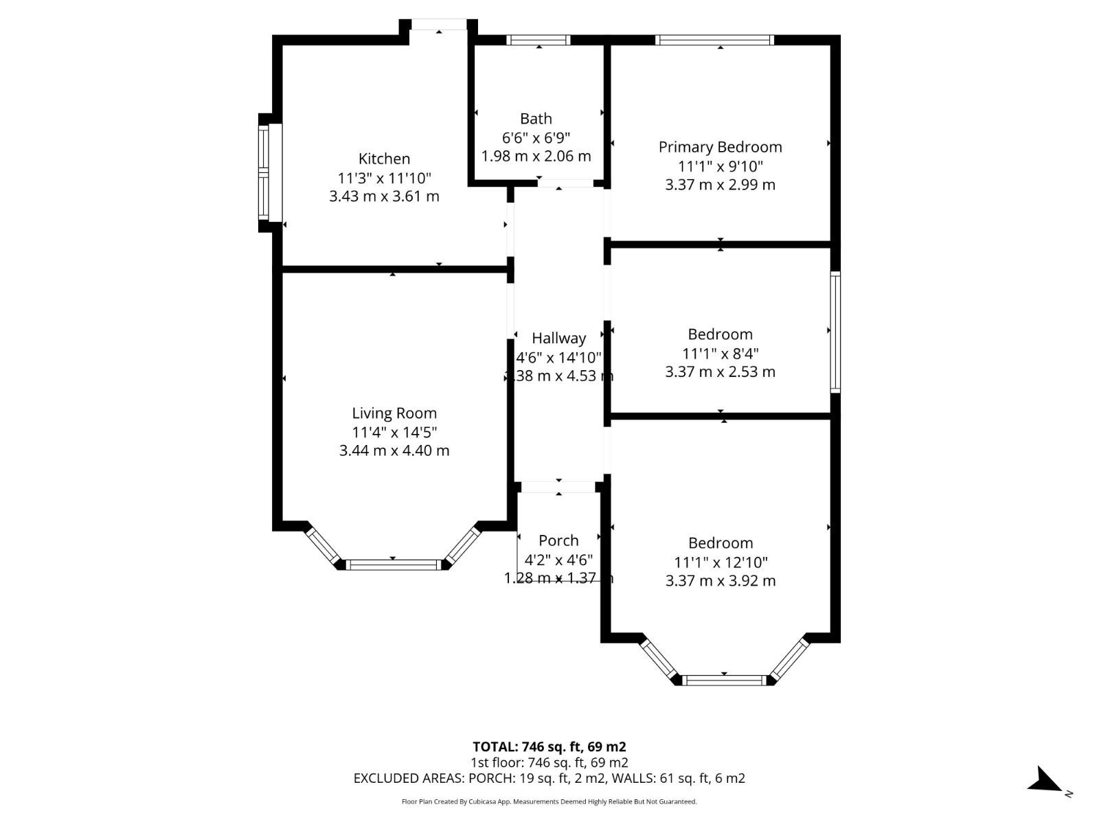 156, Chester Road, Chester floorplan