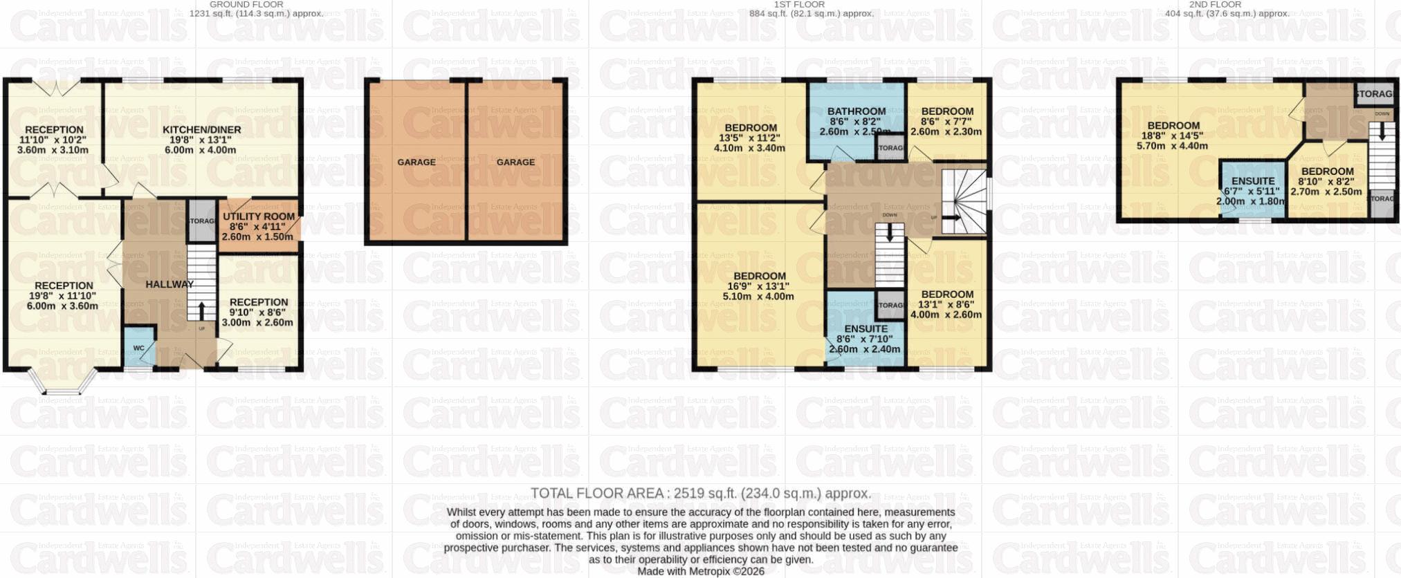 3, Bryony Gardens, Bolton floorplan