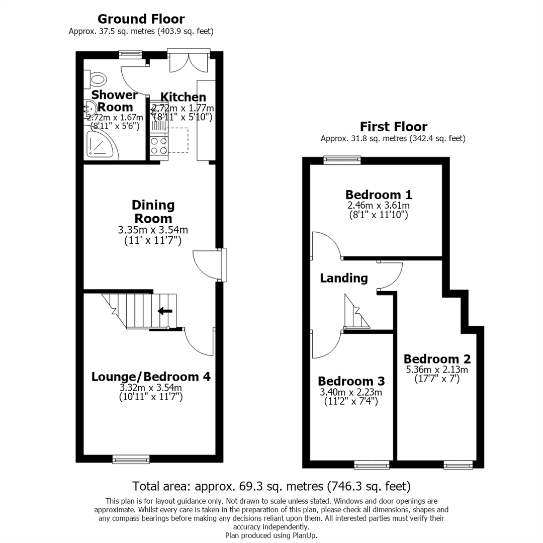 16, Harvey Street, Lincoln floorplan
