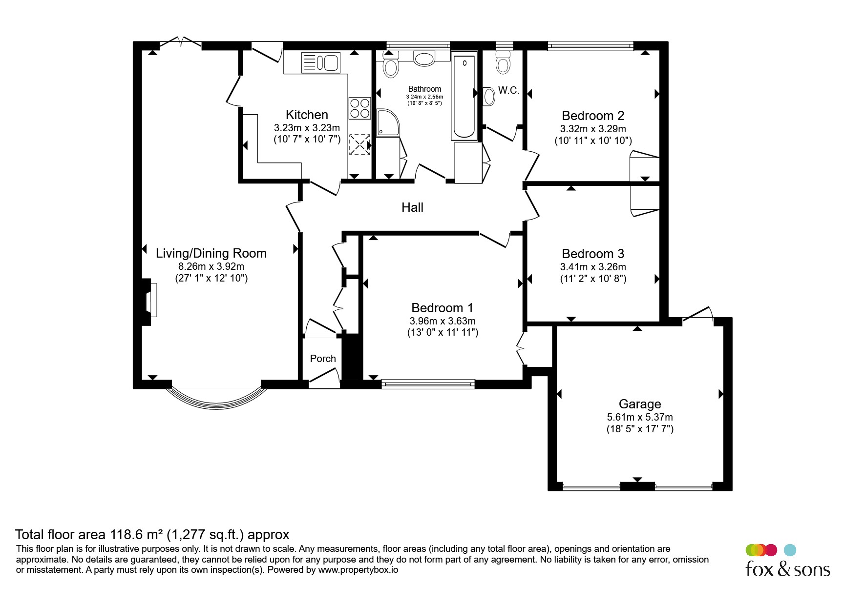 25, St. Peters Road, Seaford floorplan