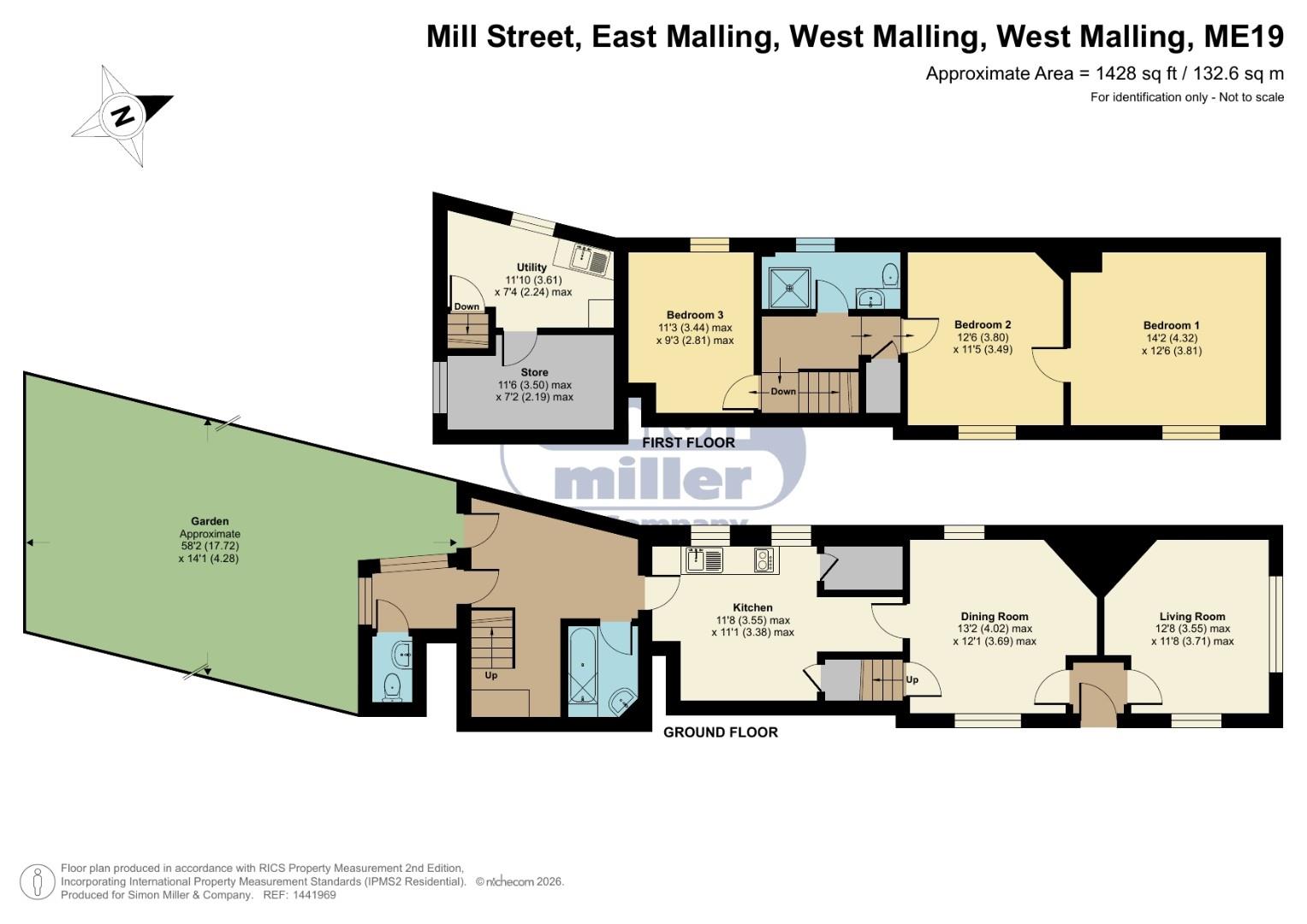 75, Mill Street, West Malling floorplan