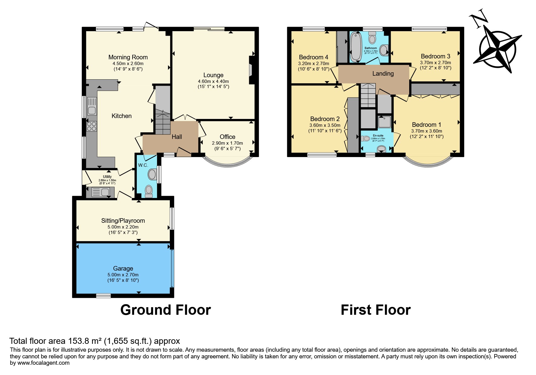 8, Prestbury Close, Northwich floorplan