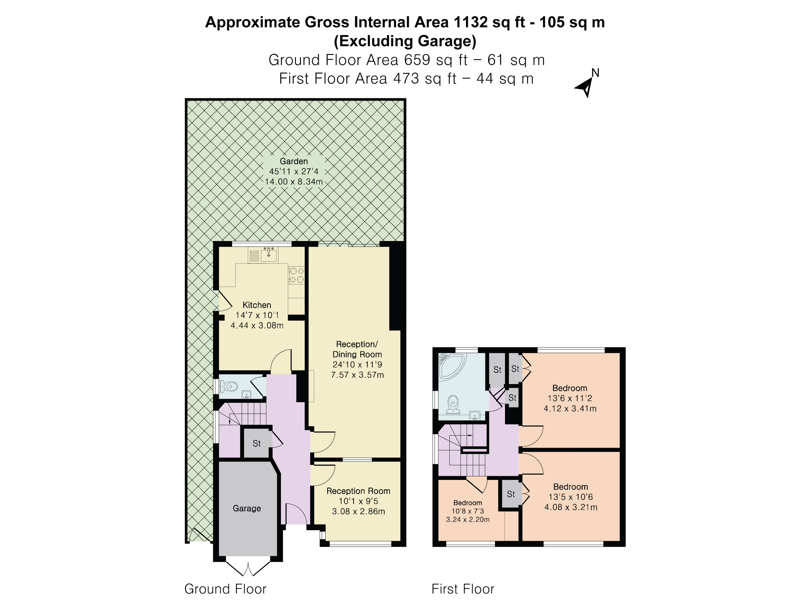12, Acacia Close, Stanmore floorplan