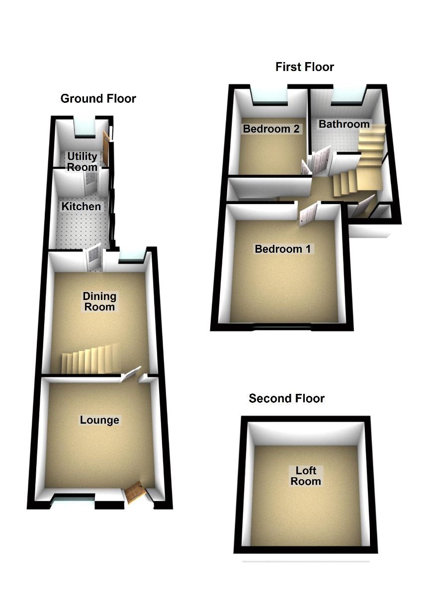 2 bed terraced house for sale in Dorrington Road, Lancaster LA1 Zoopla
