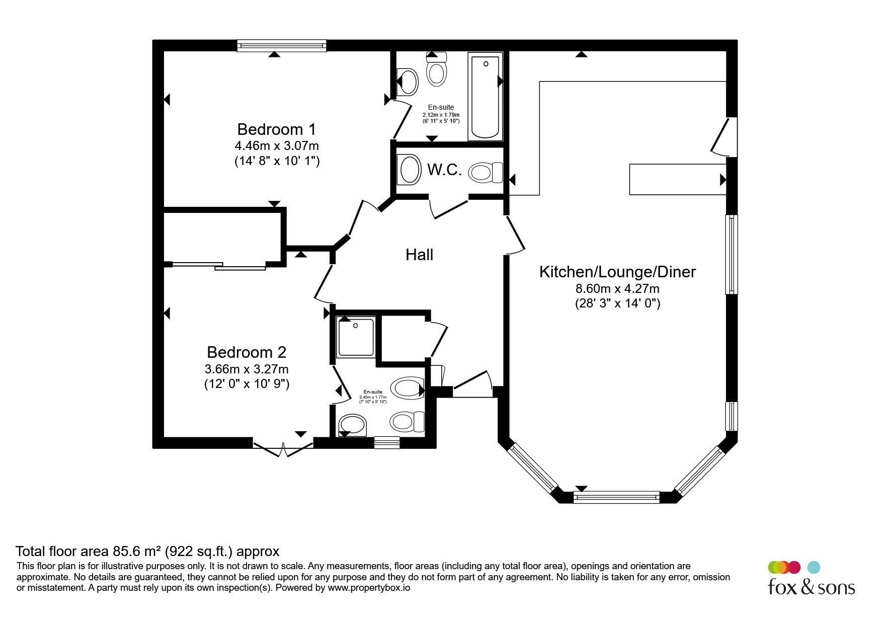 4, Swandown, Chard floorplan