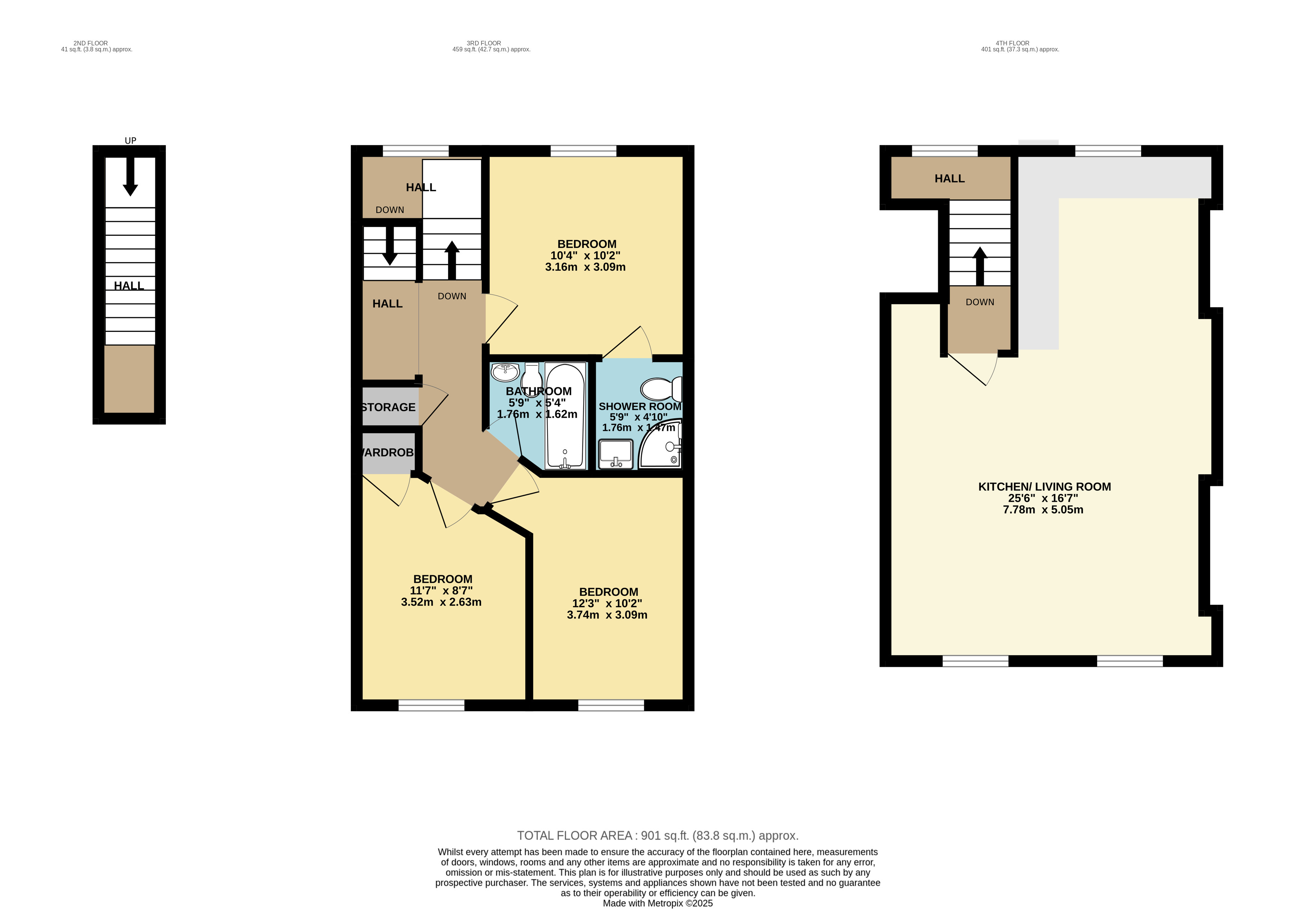 Flat C, Englands Lane, NW3 4TG, London floorplan
