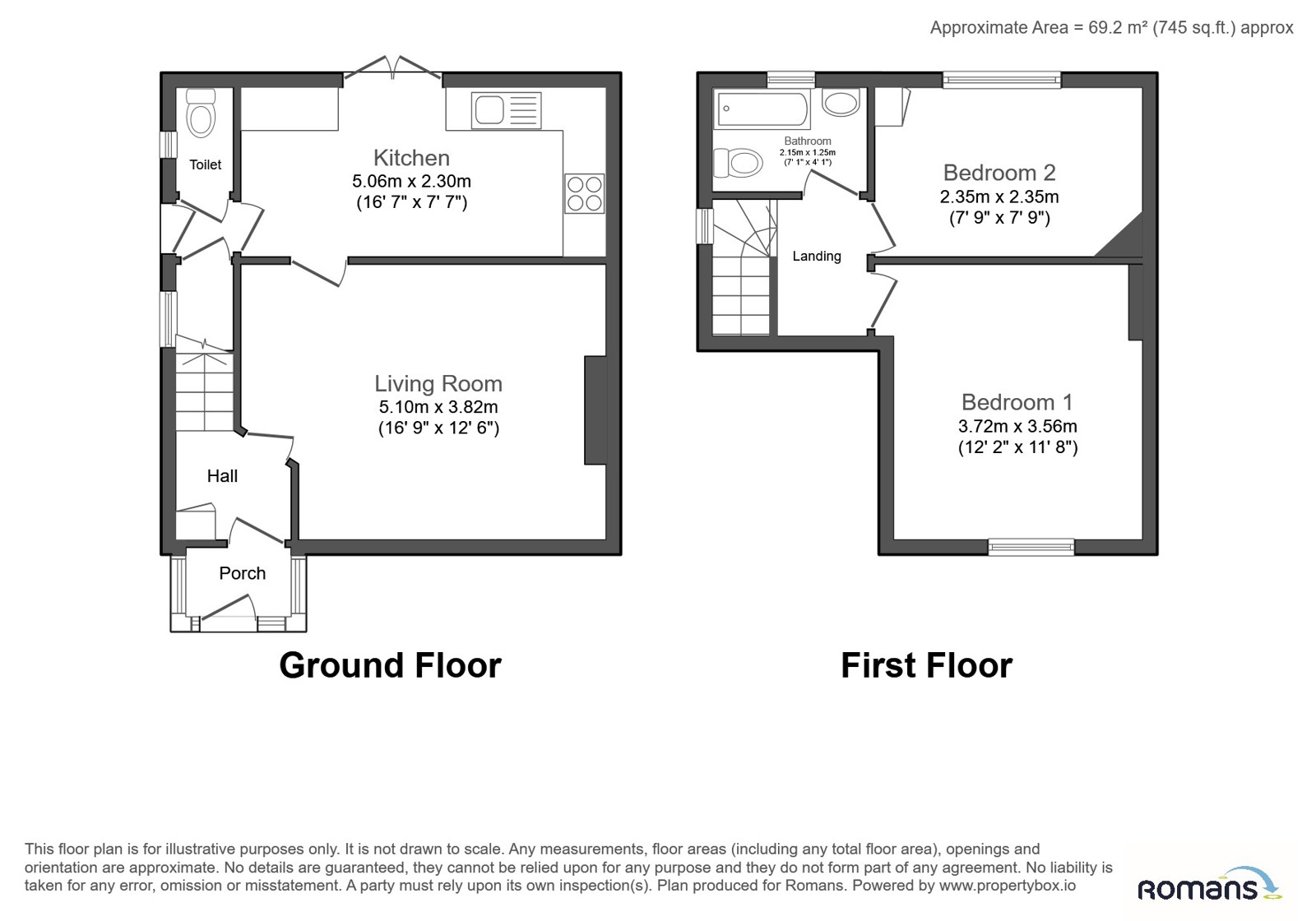 Room 1, 35, Brixham Road, Somerset floorplan