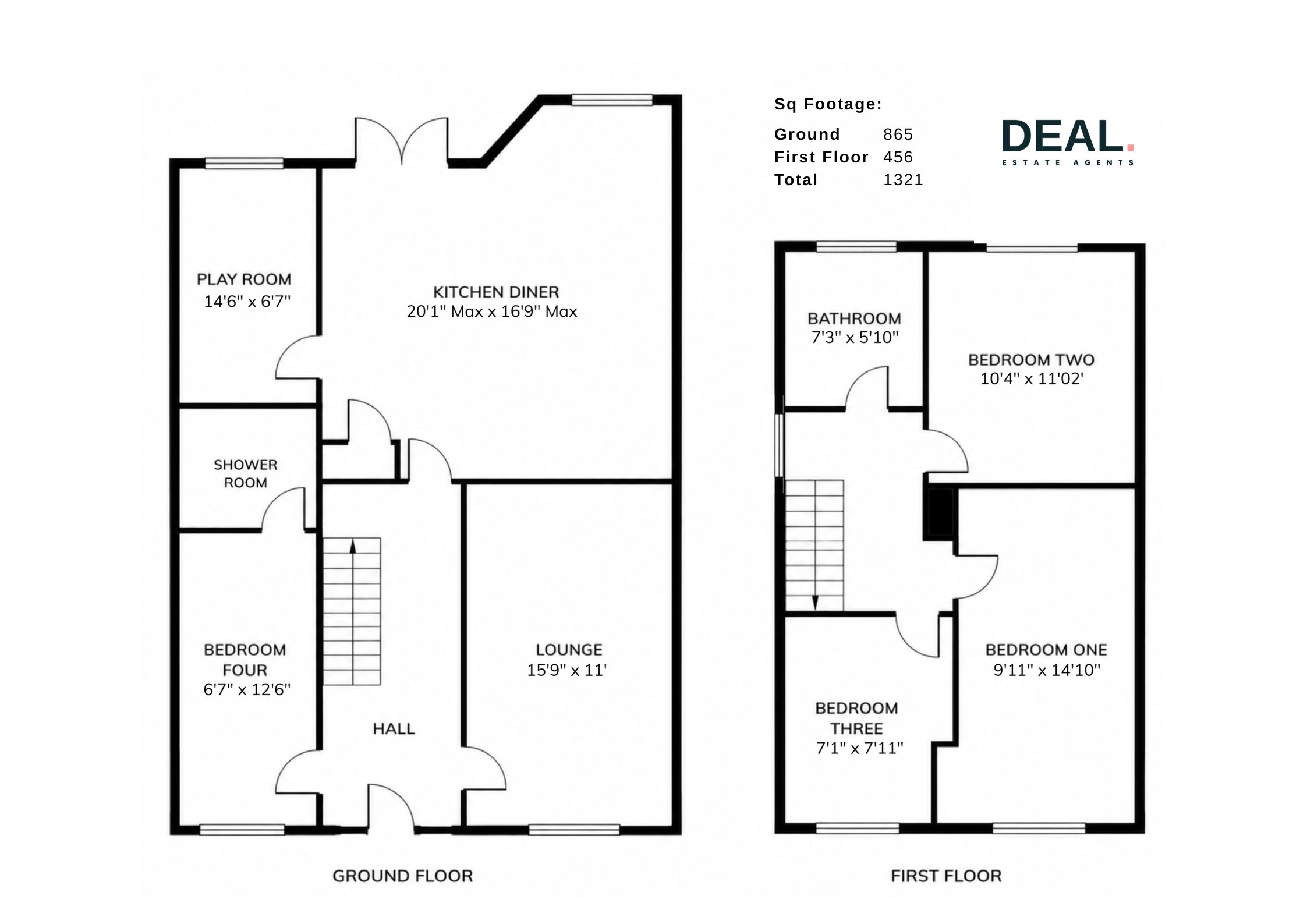 66 Queensgate Drive, Leicester floorplan