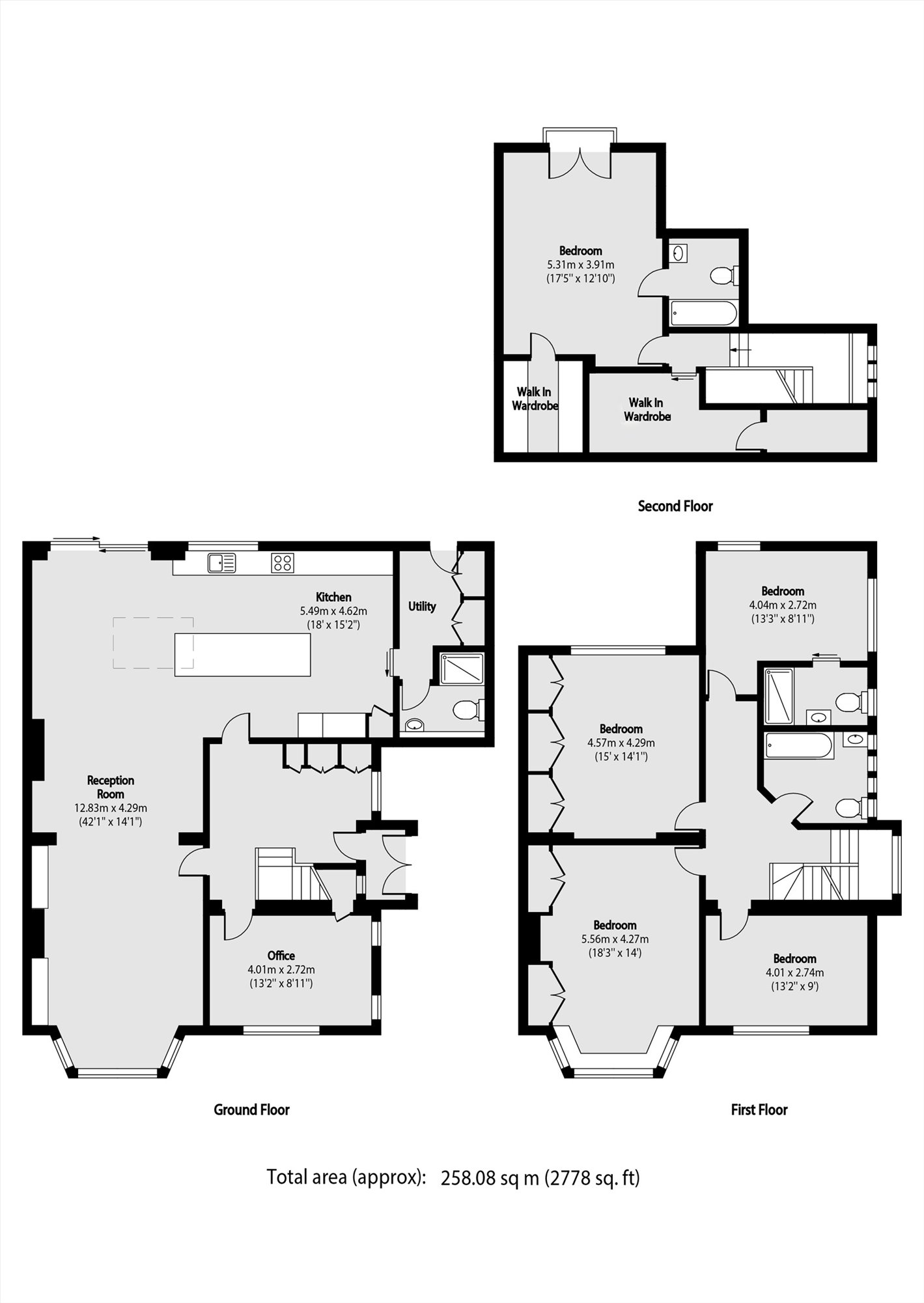 179, Anson Road, London floorplan