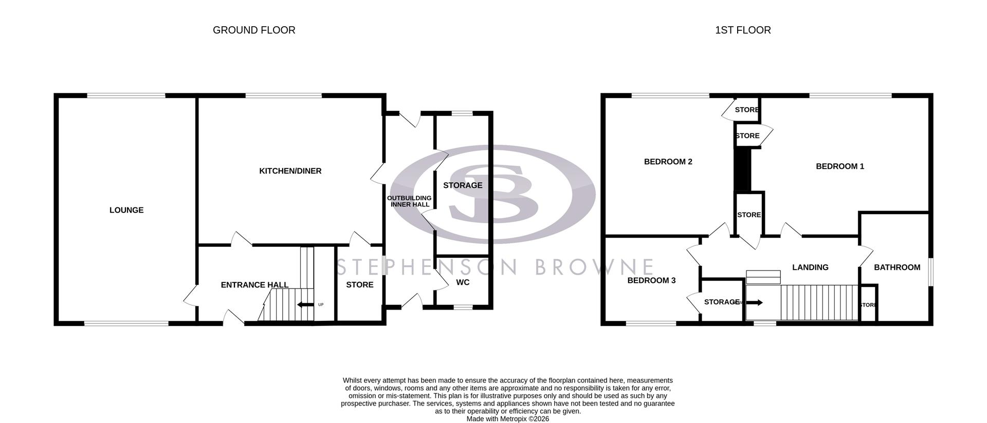 32, St. James Avenue, Congleton floorplan