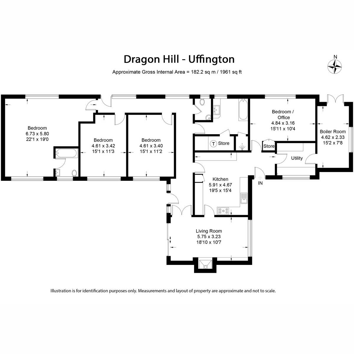 Dragon Hill, Woolstone Road, Faringdon floorplan