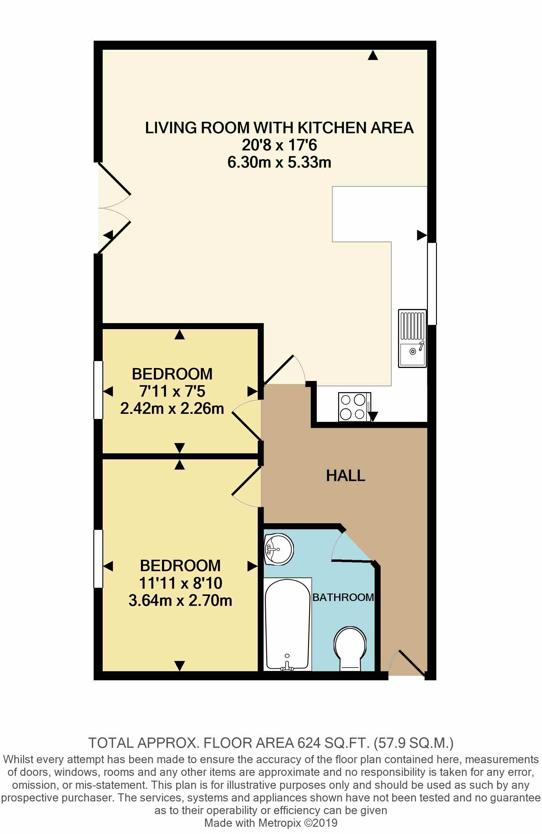 12, Bolwell Place, Melksham floorplan
