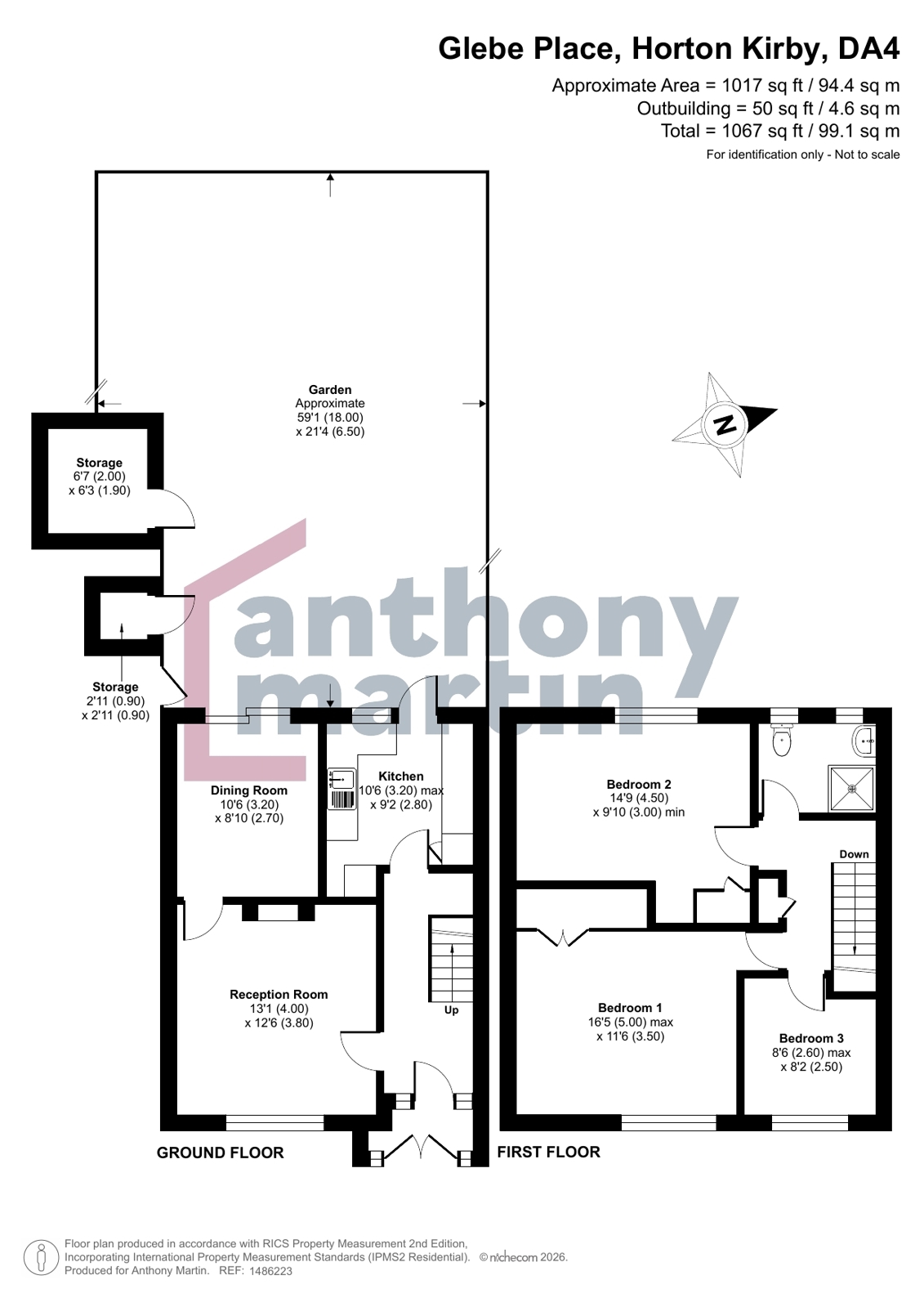 17, Glebe Place, Dartford floorplan