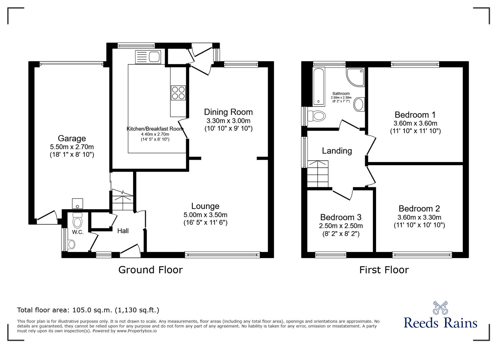37, Courtney Drive, Chester Le Street floorplan