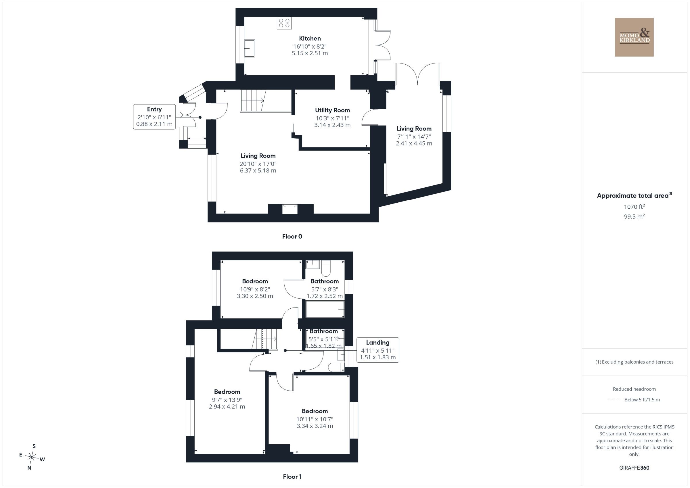 4 Kenshaw Place, Larkhall floorplan
