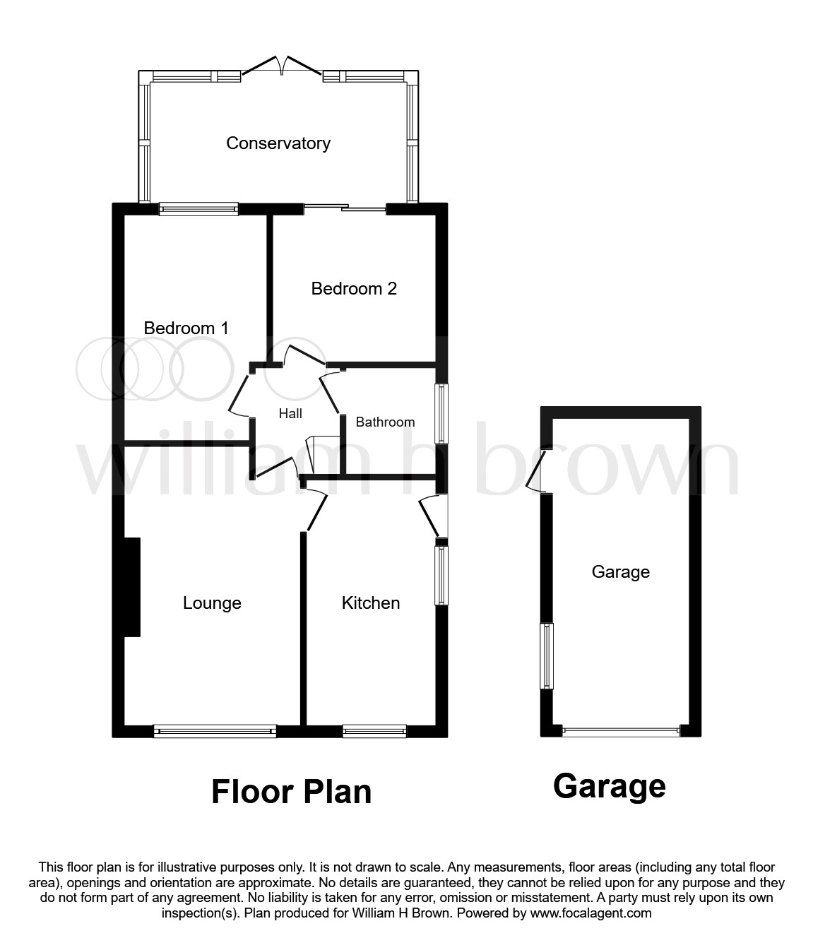 2 Bedrooms Detached bungalow for sale in Measham Drive, Stainforth, Doncaster DN7