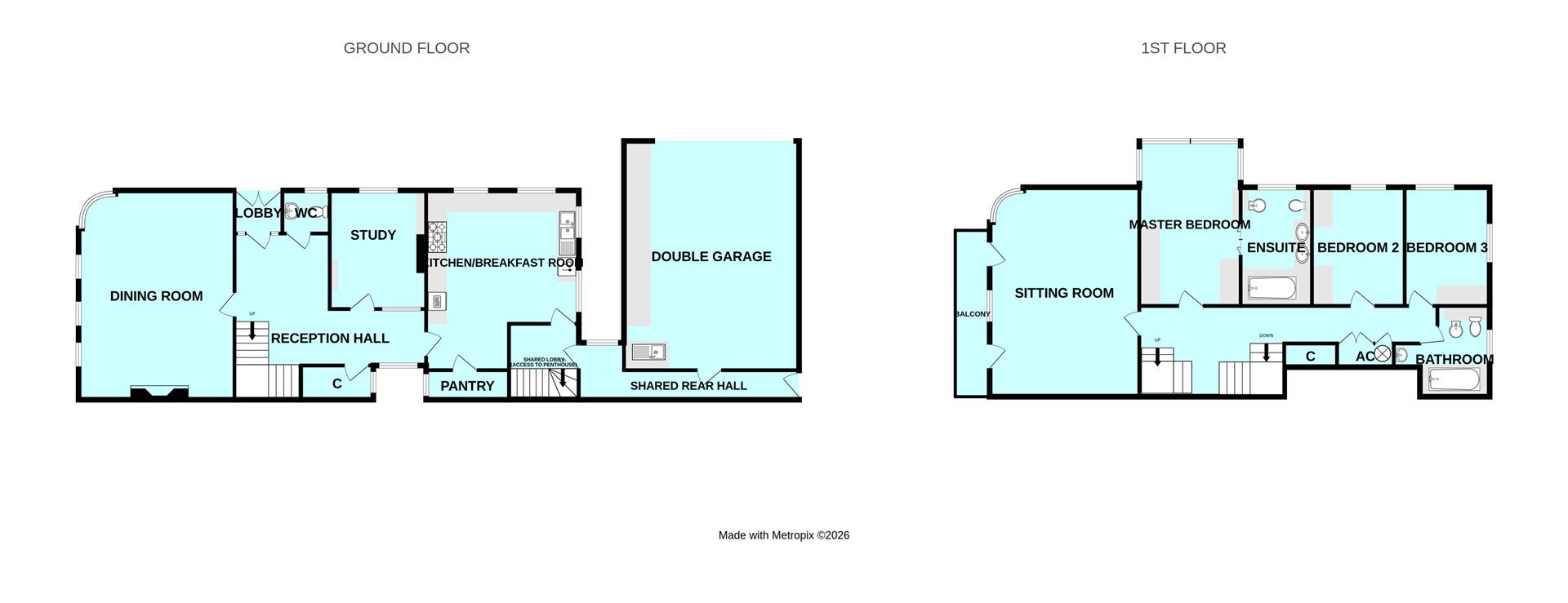 Grand Parade House, Radford Road, Plymouth floorplan