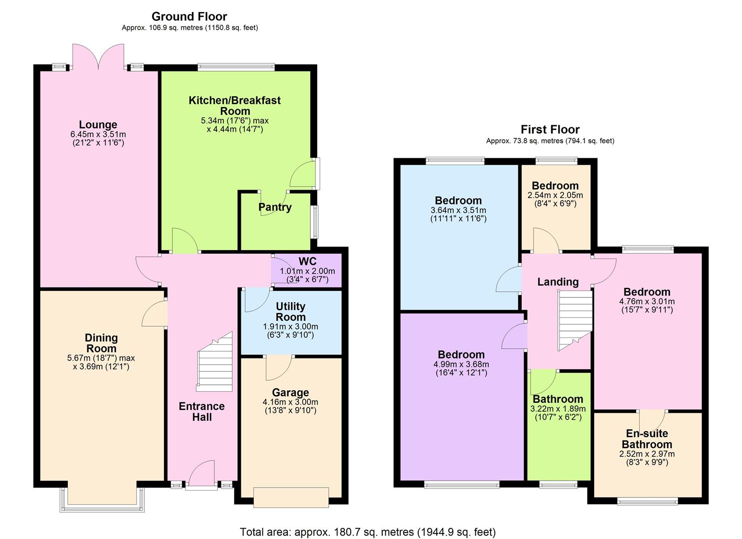 190, Ashby Road, Hinckley floorplan