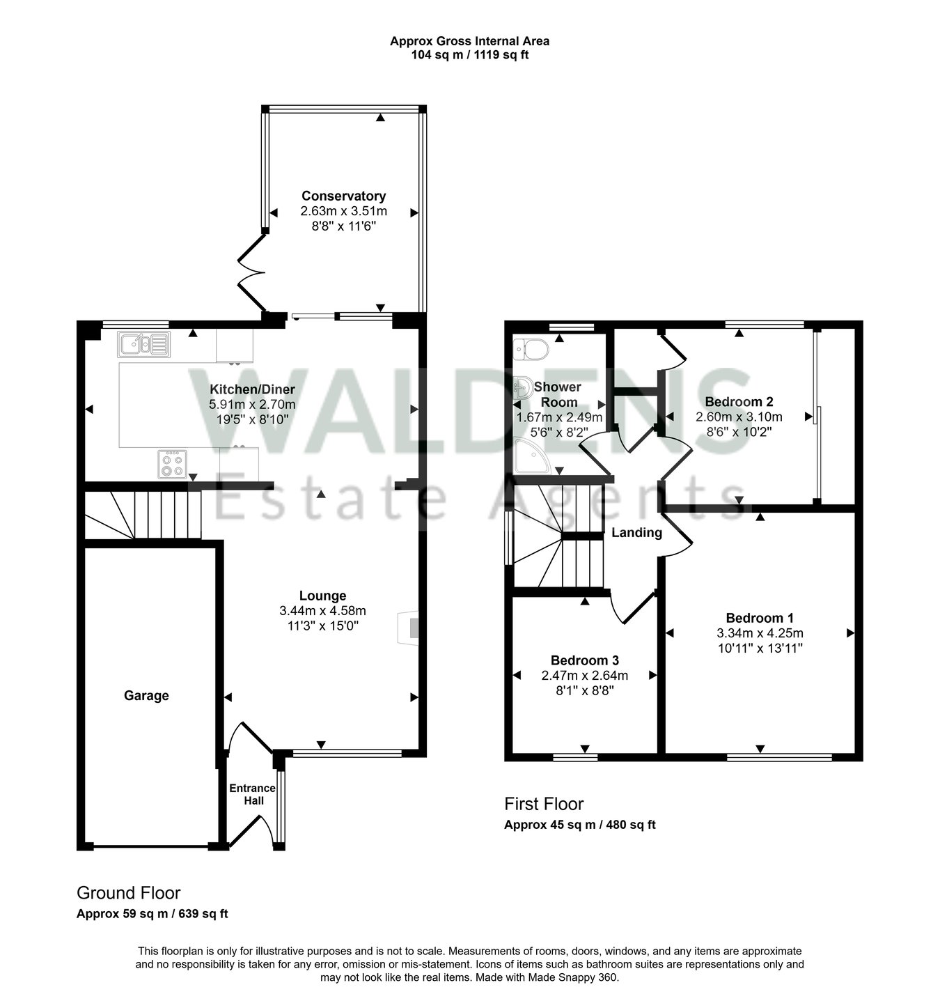 52, Partridge Piece, Bedford floorplan