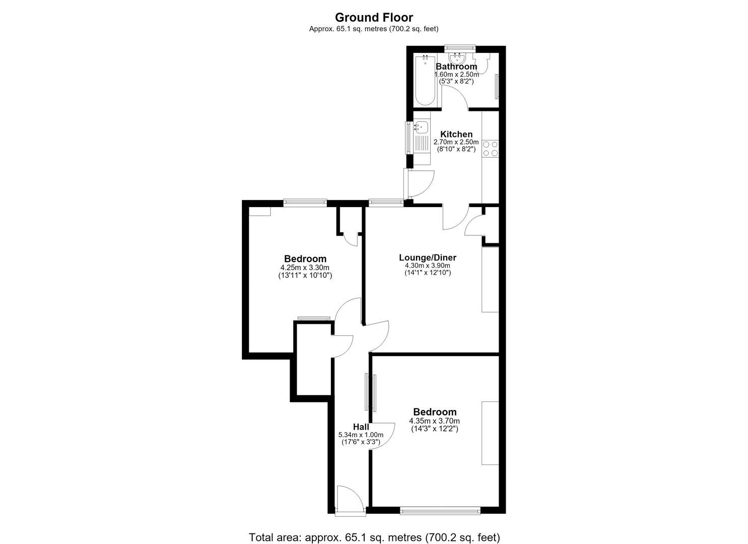 25, Westmorland Street, Wallsend floorplan