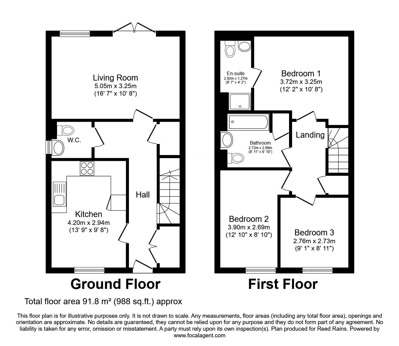 5, James Street, Manchester floorplan