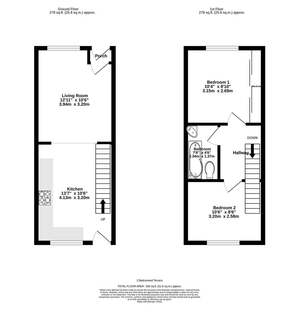 9, Haughton Road, York floorplan
