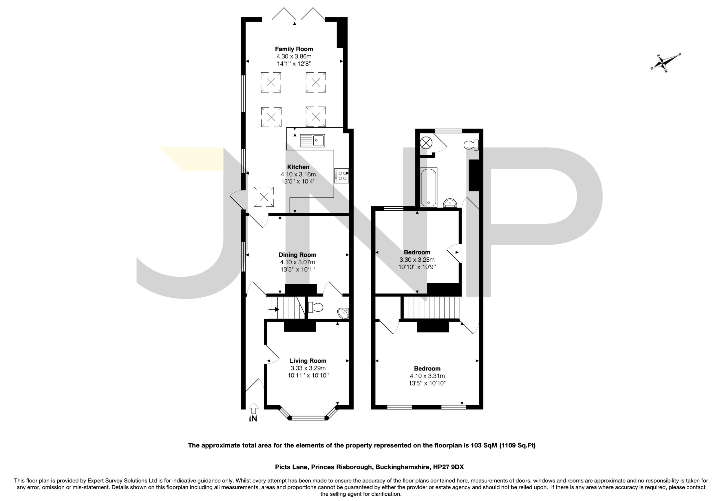 1 Empire Cottages, 7, Picts Lane, Buckinghamshire floorplan