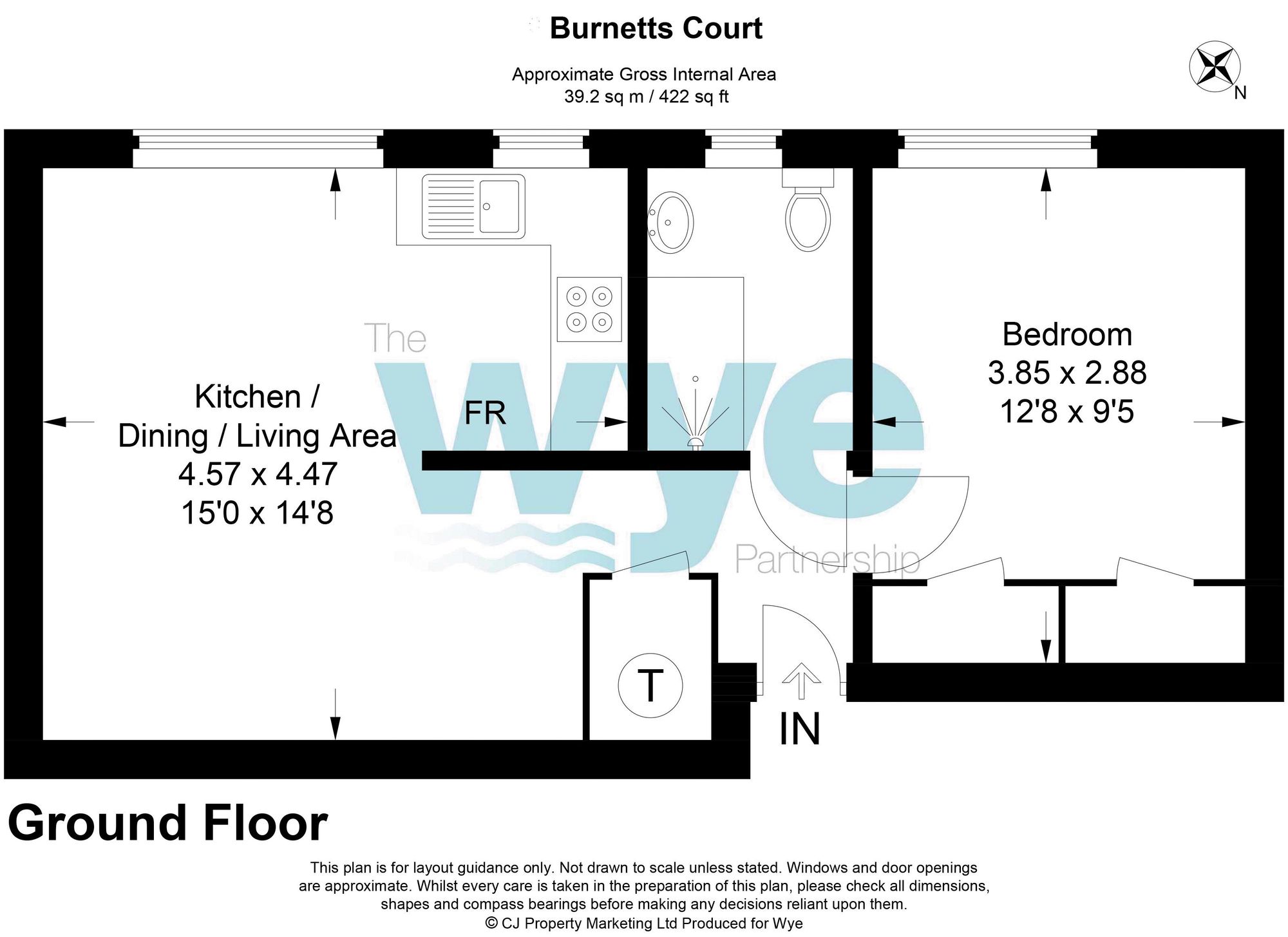 8 Burnetts Court, Great Missenden floorplan