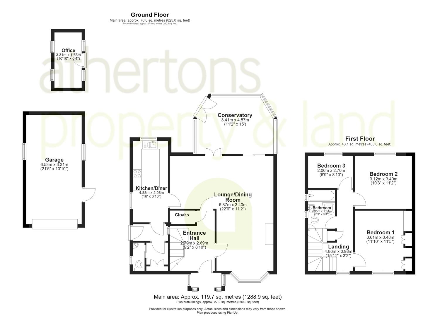 1, Kingsmill Avenue, Whalley floorplan