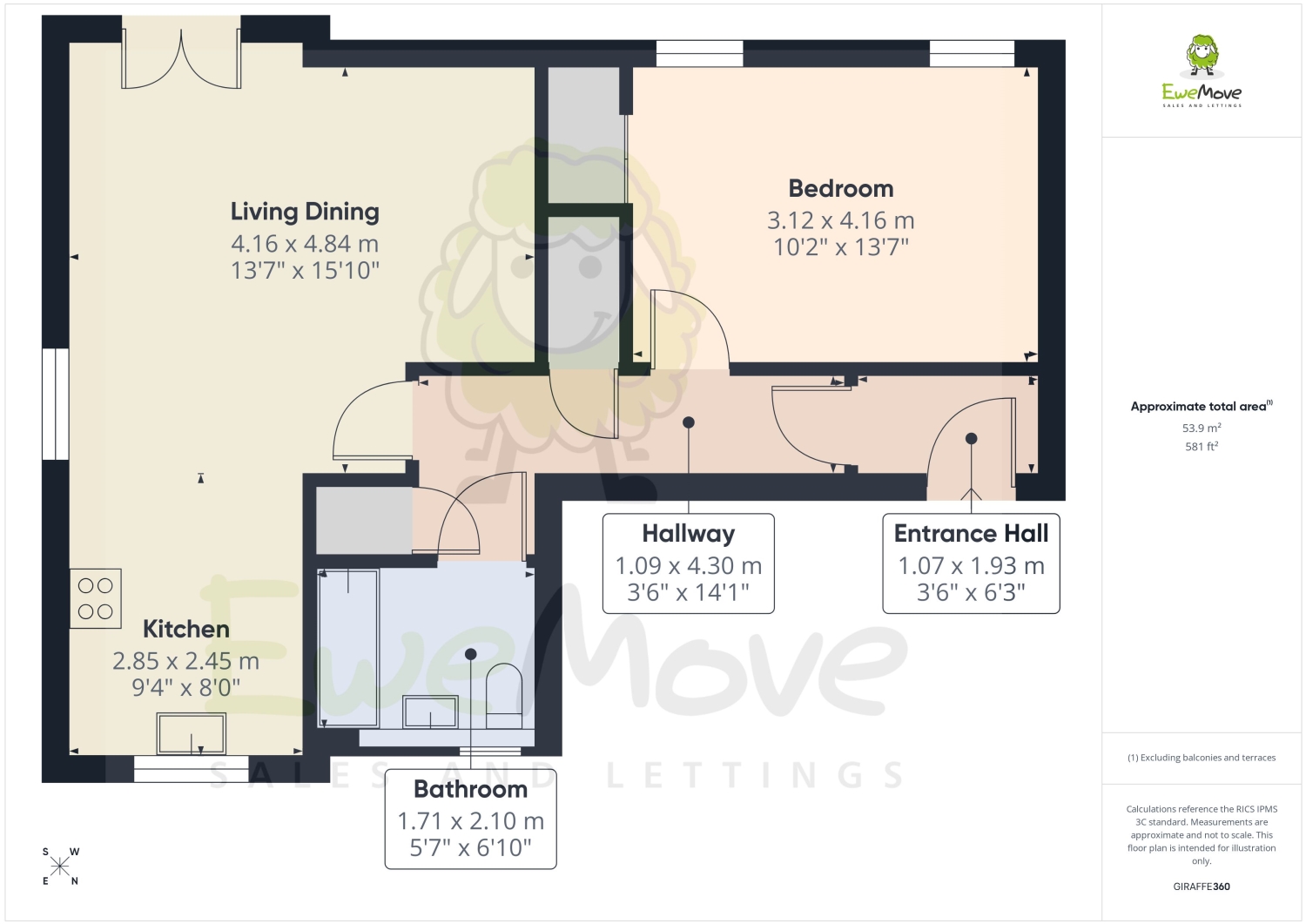 59, Conqueror Drive, Gillingham floorplan