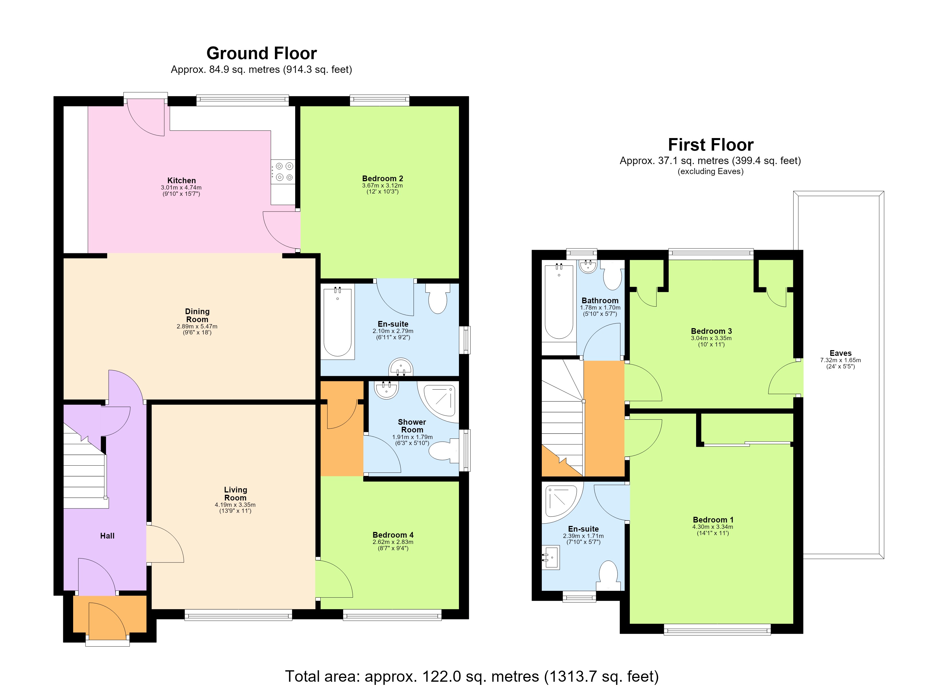 20, Clarendon Road, Hertfordshire floorplan