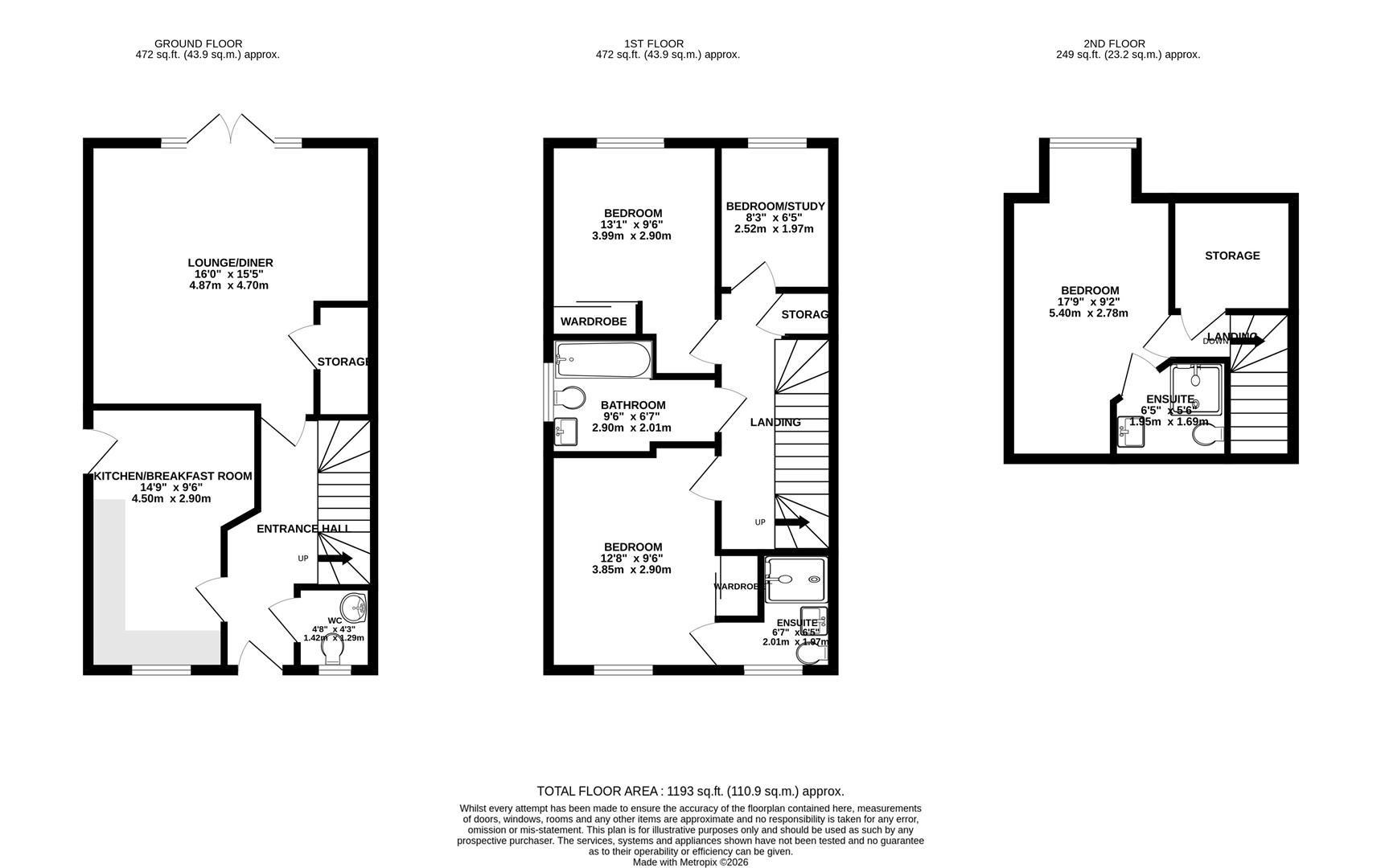 508, Bushey Mill Lane, Bushey floorplan