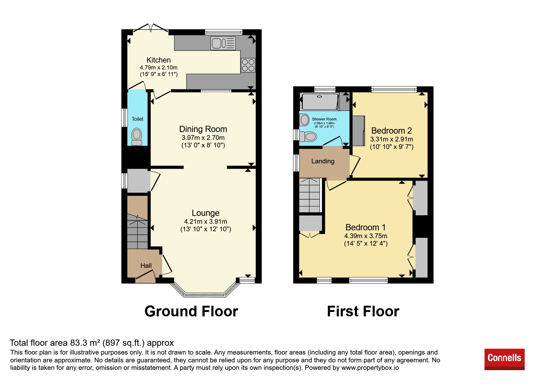 Peacehaven, Wolverhampton Street, Willenhall floorplan